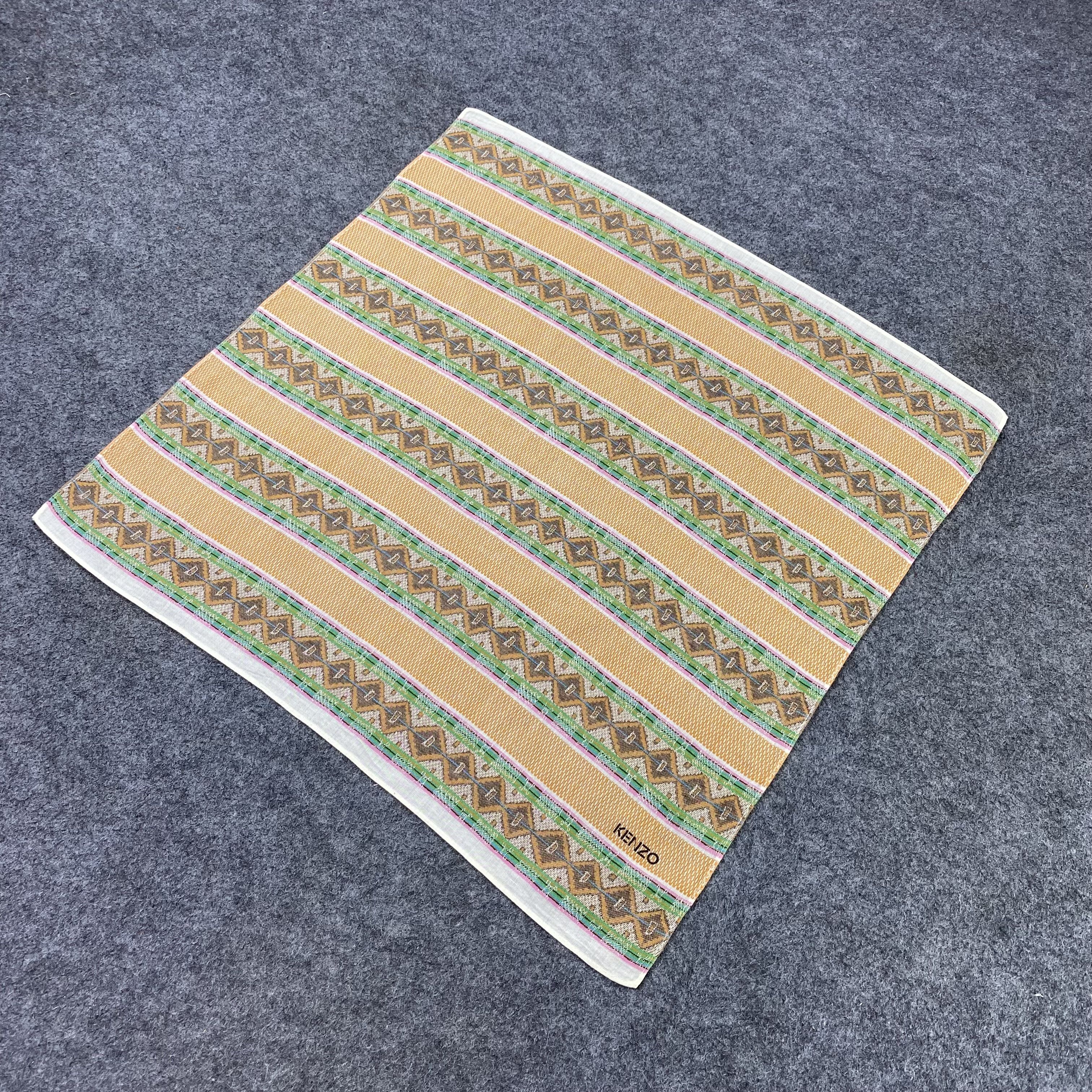 Kenzo Kenzo Handkerchief Neckerchief Bandana-B1954 Size ONE SIZE - 4 Thumbnail
