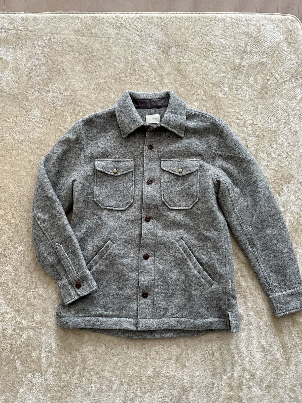 Aime Leon Dore Aime Leon Dore Wool Overshirt Size US S / EU 44-46 / 1 - 1 Thumbnail