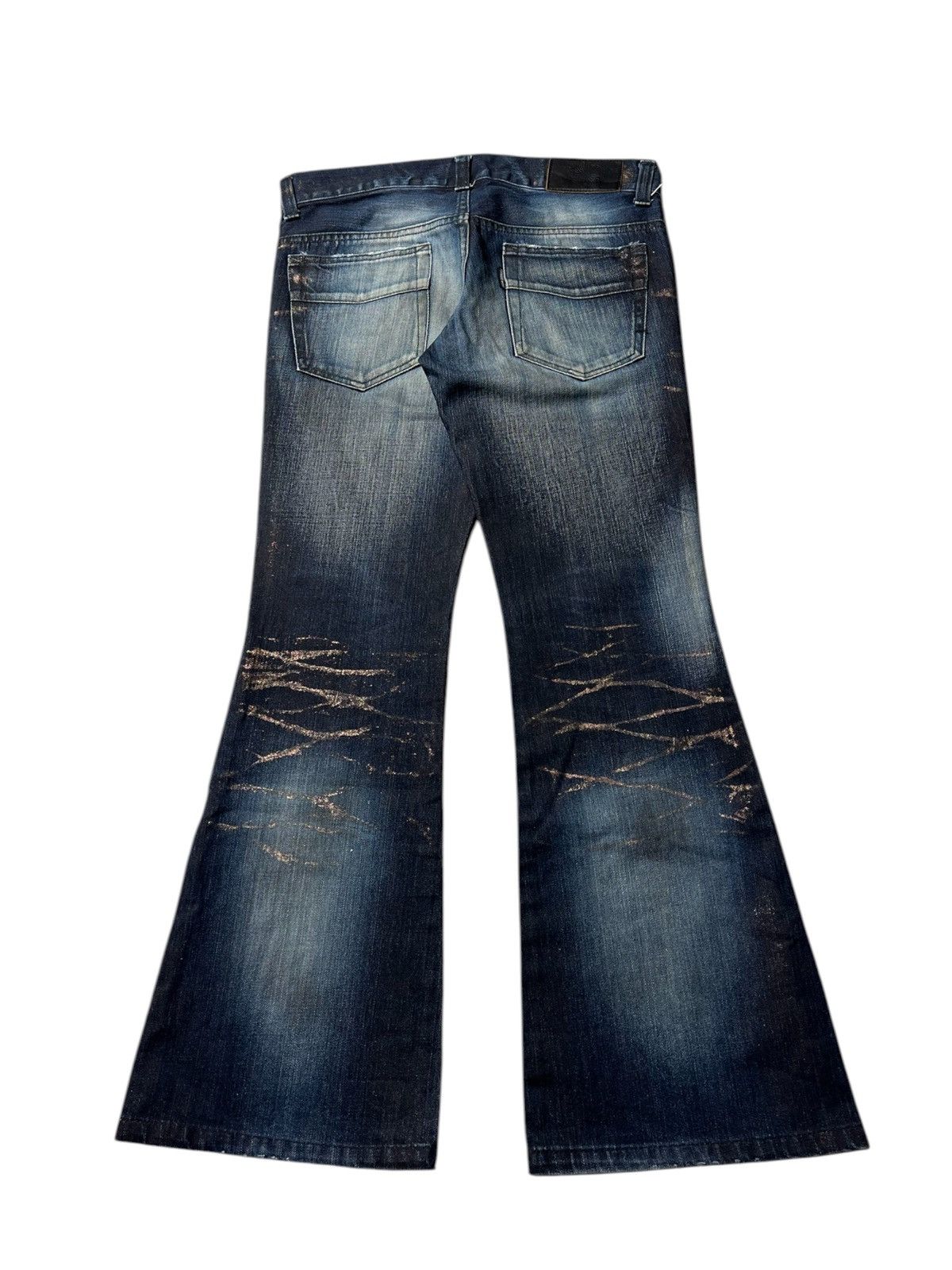 Tornado Mart Bootcut Tornado Mart Button Super Flare Pants Size US 30 / EU 46 - 11 Thumbnail