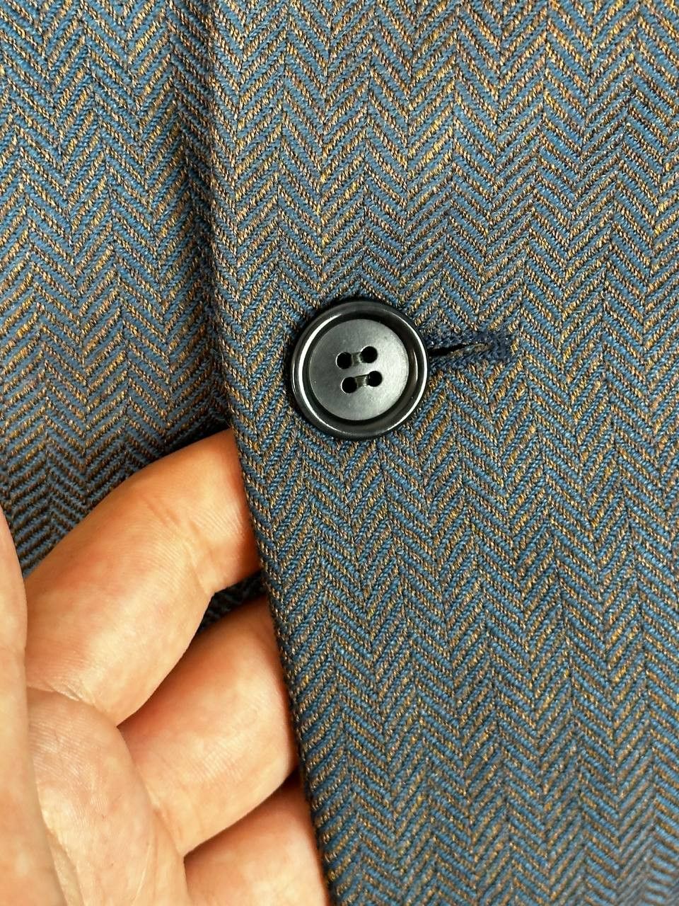 Ermenegildo Zegna Vintage Ermenegildo Zegna Blazer Wool Made in Switzerland Size 50R - 10 Thumbnail