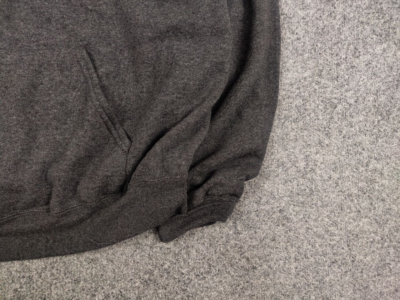 Fruit Of The Loom Vintage 90's fruit of the loom Blank Gray Hoodie USA Style Size US L / EU 52-54 / 3 - 6 Thumbnail
