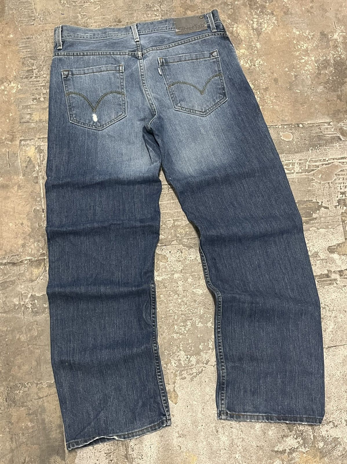 Levi's × Vintage Levi’s silver tab loose fit baggy pants y2k skater hype Size US 36 / EU 52 - 1 Thumbnail