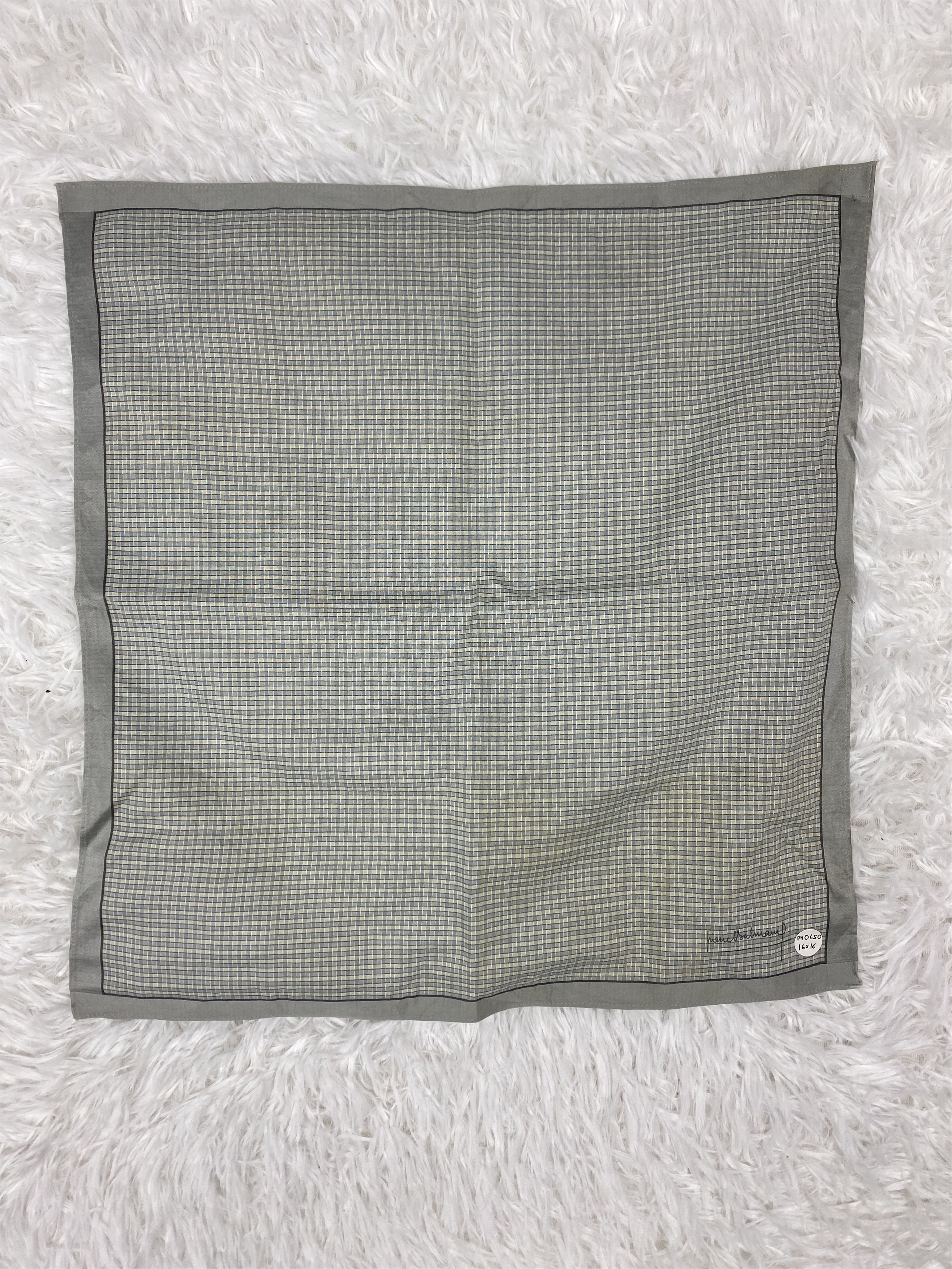 Pierre Balmain × Vintage Vintage Pierre Balmain Handkerchief Neckerchief PH0650 Size ONE SIZE - 3 Thumbnail