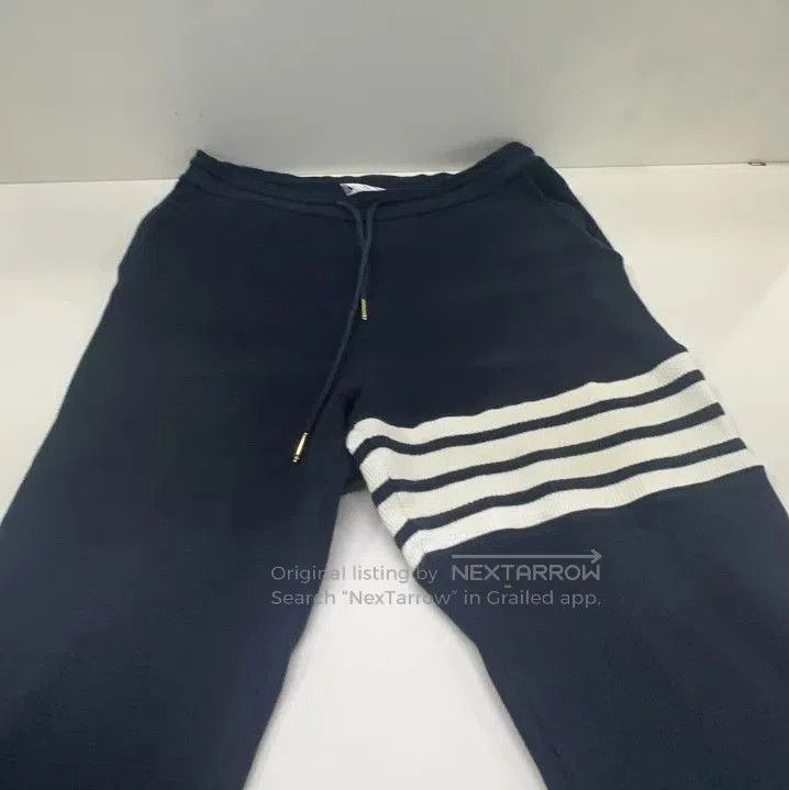 Thom Browne Thom Browne Classic Waffle Knit Joggers for Men. Size US 36 / EU 52 - 4 Thumbnail