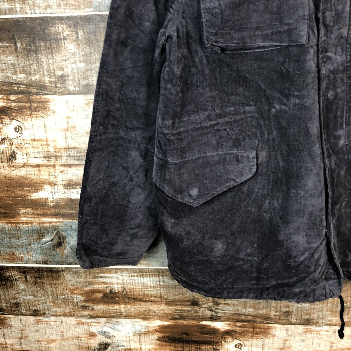Xlarge D X Large multipocket japan Brown Heavy Coats #A1610 Size US M / EU 48-50 / 2 - 7 Thumbnail