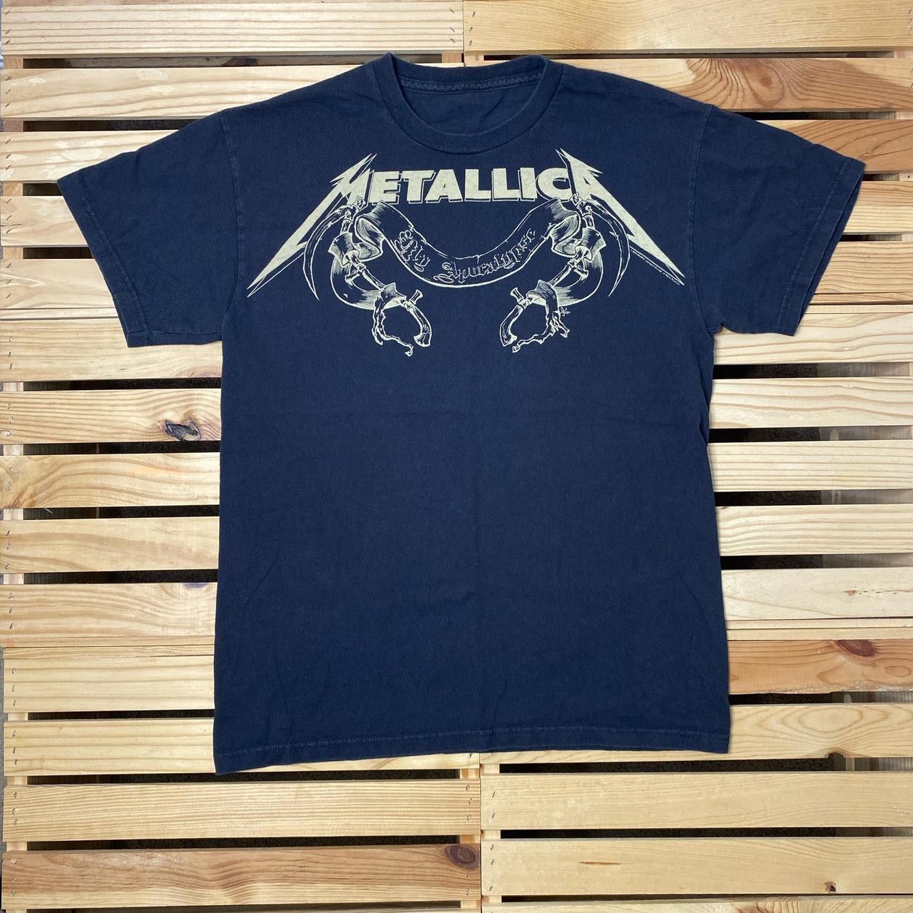 Other Metallica My Apocalypse Black Y2K Band Tee Size Medium Size US M / EU 48-50 / 2 - 1 Thumbnail