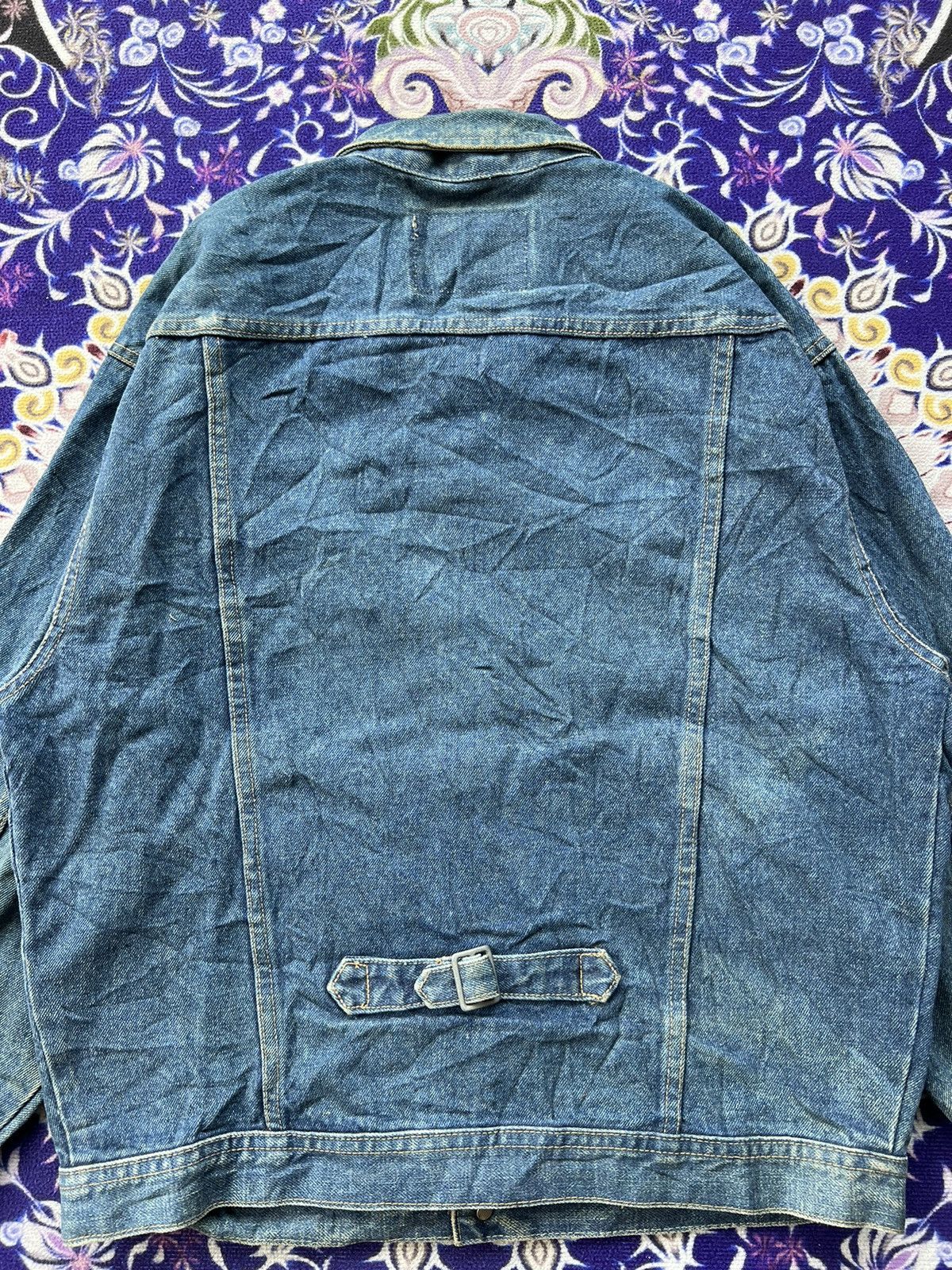 Japanese Brand Vintage Fittz Japanese Brand Indigo Denim Jacket Size US L / EU 52-54 / 3 - 10 Thumbnail