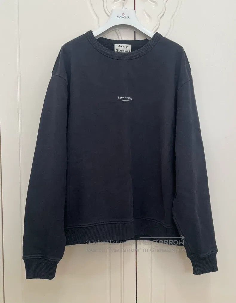 Acne Studios Acne Studios Reverse Letter Sweatshirt, Loose Fit, Vintage Size US XS / EU 42 / 0 - 1 Thumbnail