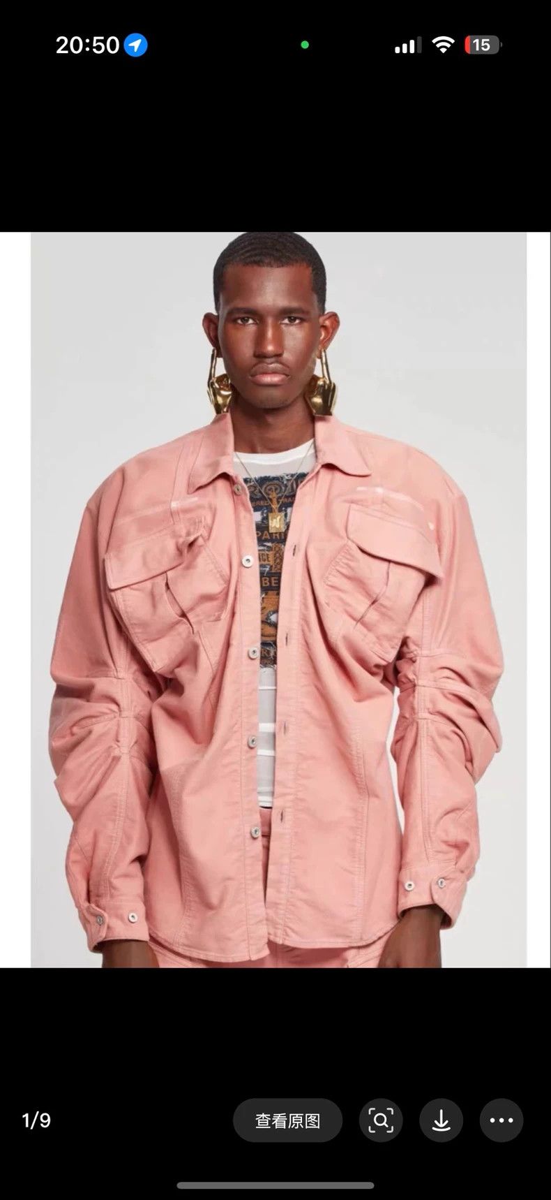 Y/Project Y/Project 23SS Cargo Pleated Shirt - dmc Size US M / EU 48-50 / 2 - 1 Thumbnail