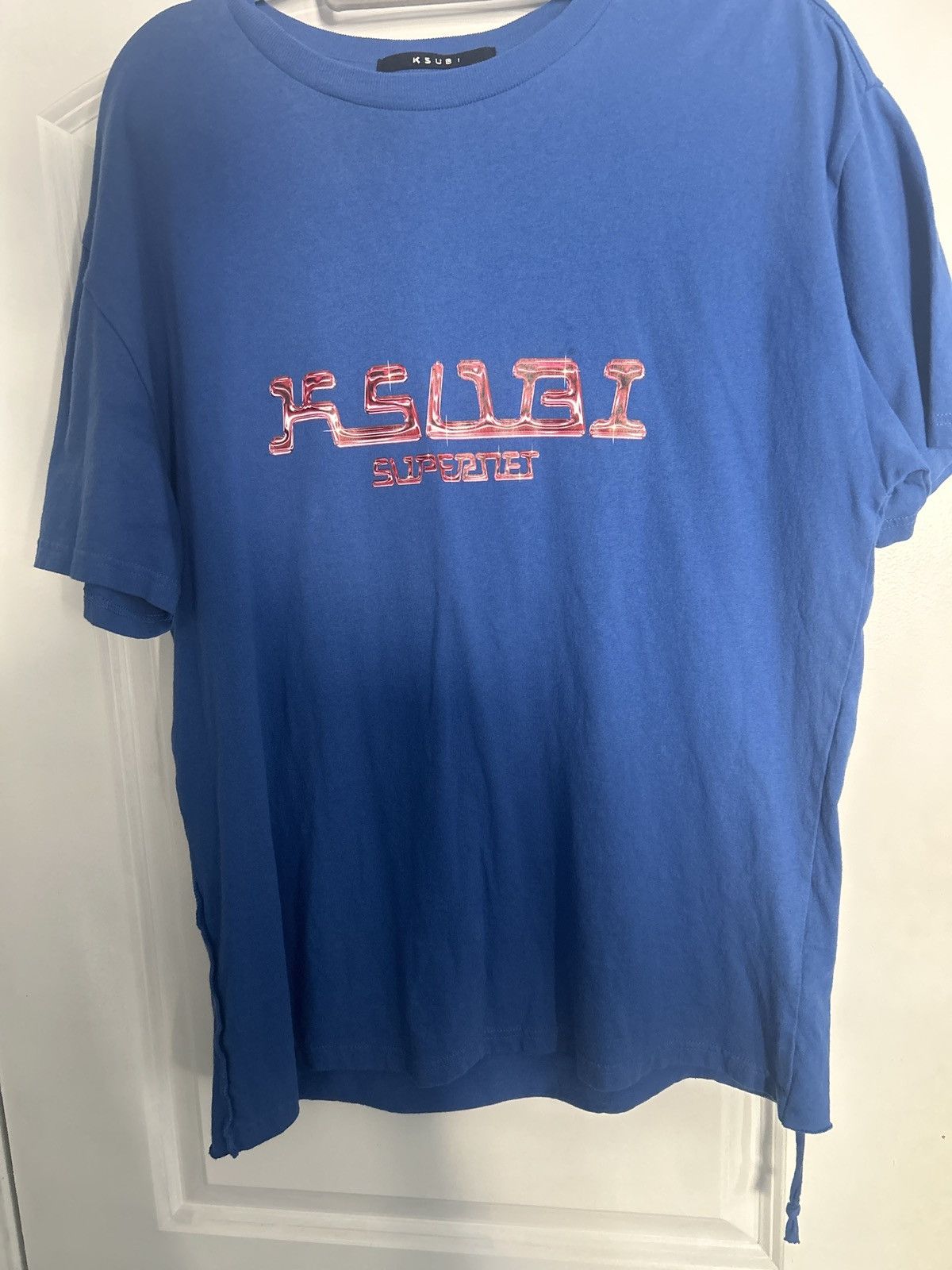 Ksubi Ksubi Supernet Cobalt Tee Size US M / EU 48-50 / 2 - 3 Thumbnail
