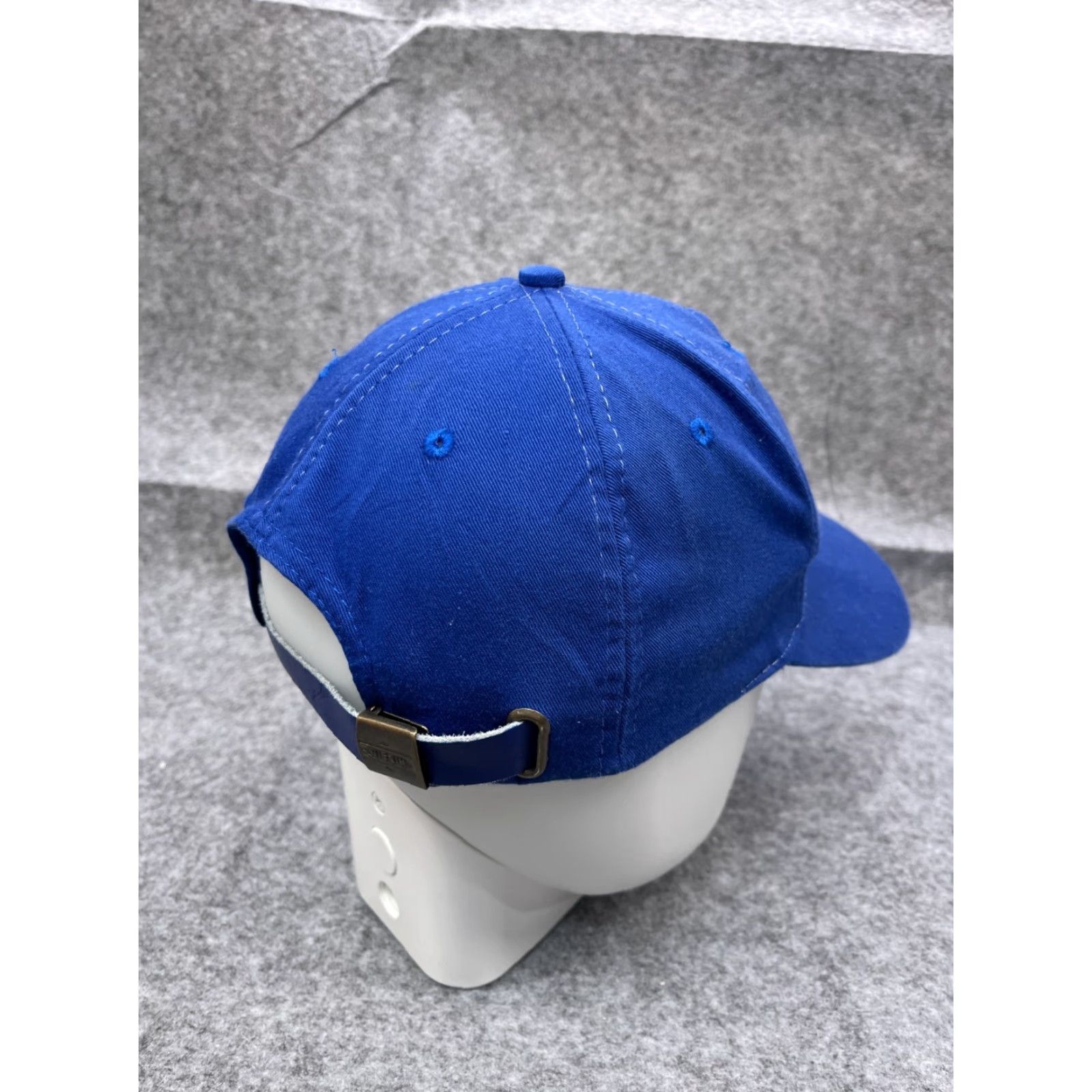 Vintage VINTAGE Nissin Hat Cap Strap Back Adult Blue Baseball Cap Hat/Cap Mens Adjustable Twill Cotton Polyester Cap Size ONE SIZE - 7 Thumbnail