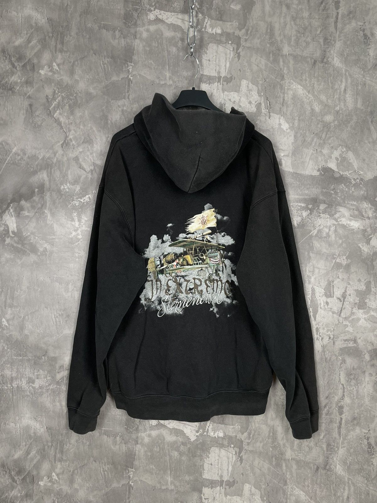 Band Tees × Vintage Vintage Hoodie In Extremo Rock Metal Grunge Punk Washed Size US L / EU 52-54 / 3 - 1 Thumbnail