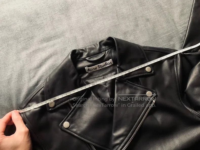 Acne Studios Acne Studios Sheepskin multi-zipper biker jacket Size US S / EU 44-46 / 1 - 7 Thumbnail