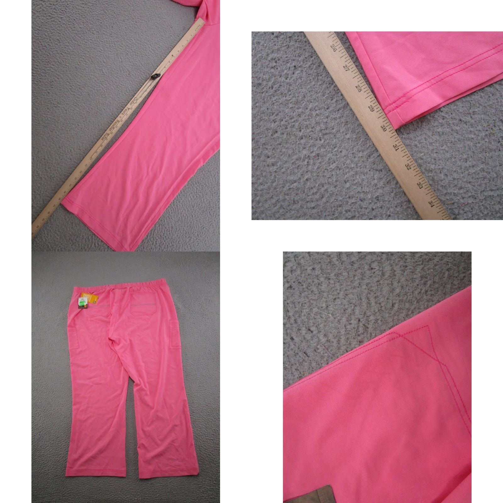 Carhartt Carhartt Womens Pants 3XL Pink Cargo Straight Pockets Moisture Wicking Quick Dry Workwear New Size 40" / US 18 - 8 Thumbnail