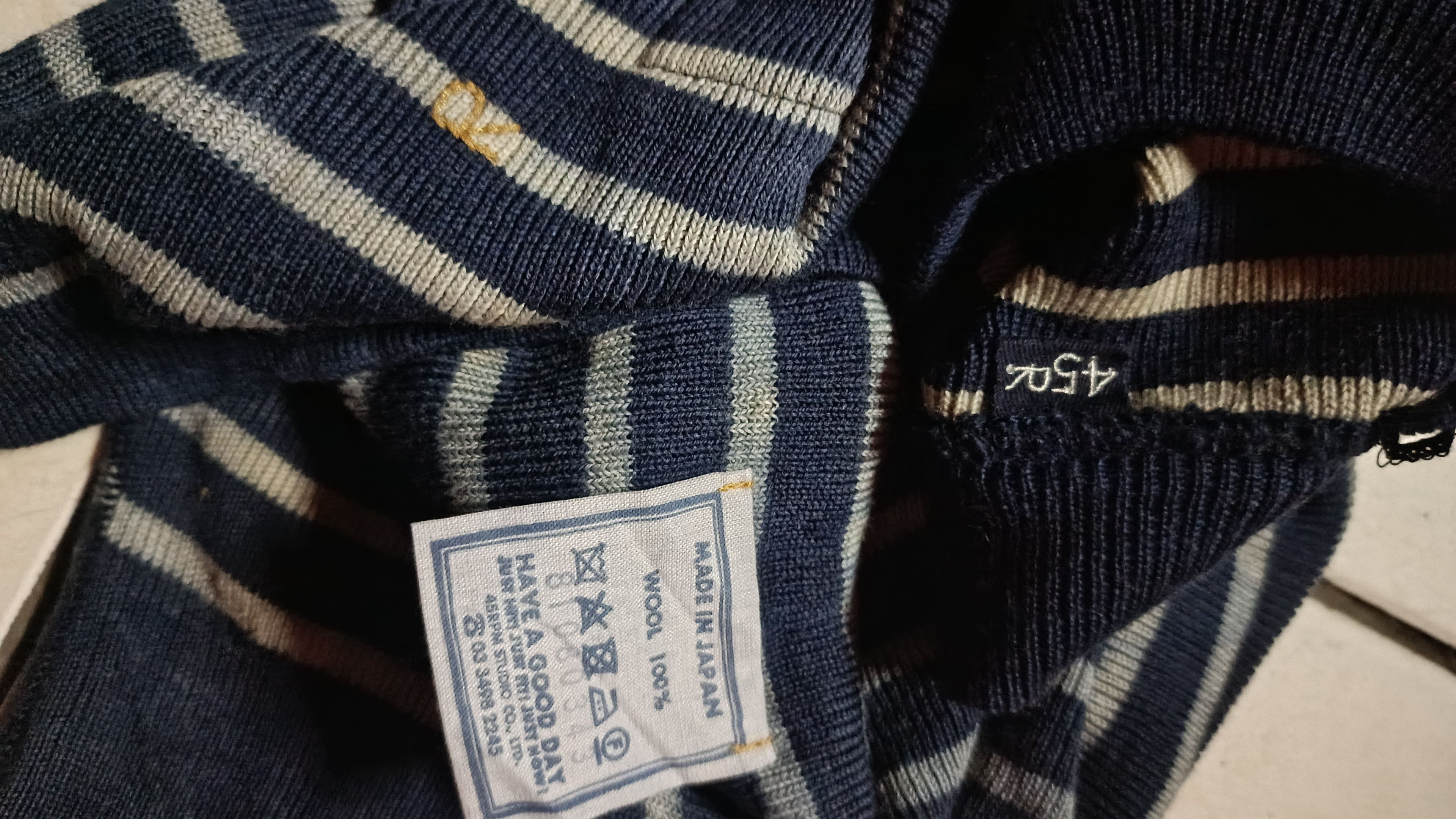 45rpm 45rpm Knitter sweater distress vintage Size US L / EU 52-54 / 3 - 5 Thumbnail