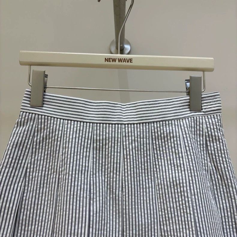 Thom Browne Thom Browne Grey pleated skirt Size 25" / US 0 / IT 36 - 3 Thumbnail