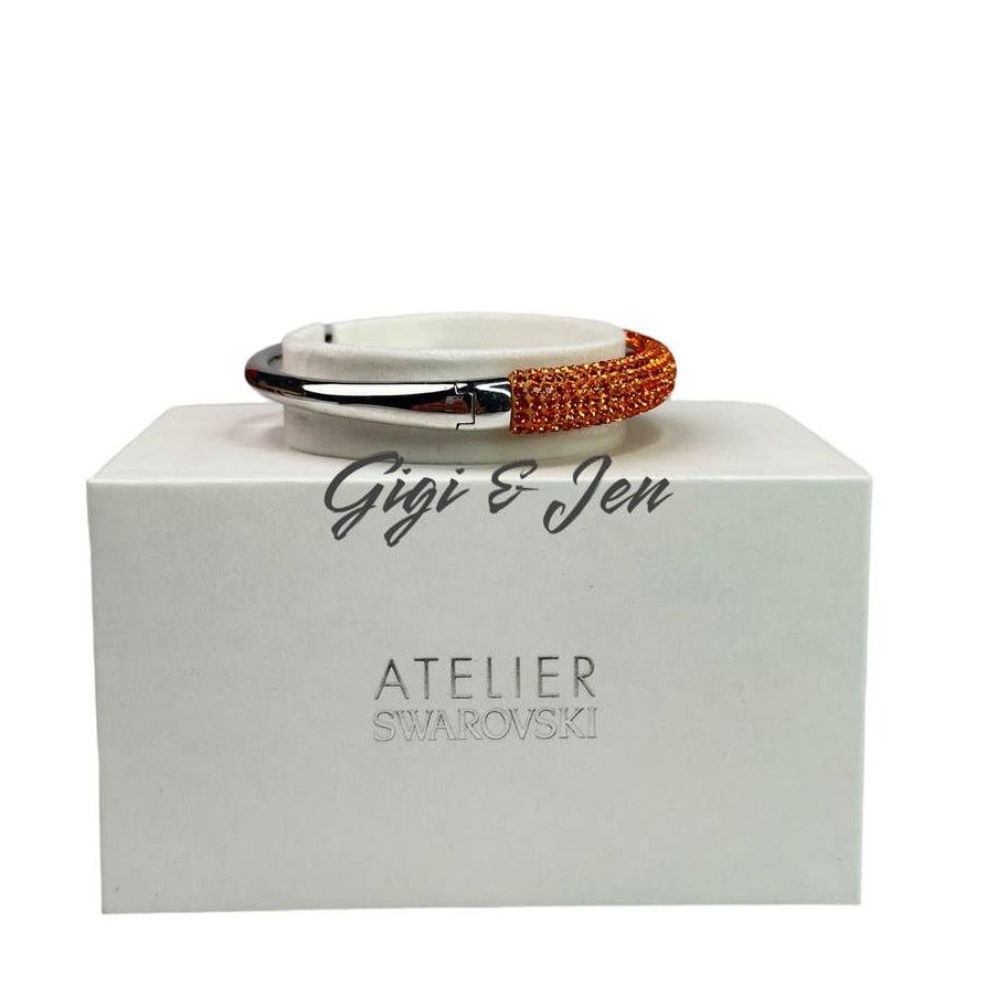 Swarovski Swarovski atelier Tigris bangle Orange L Bracelet Size ONE SIZE - 11 Thumbnail