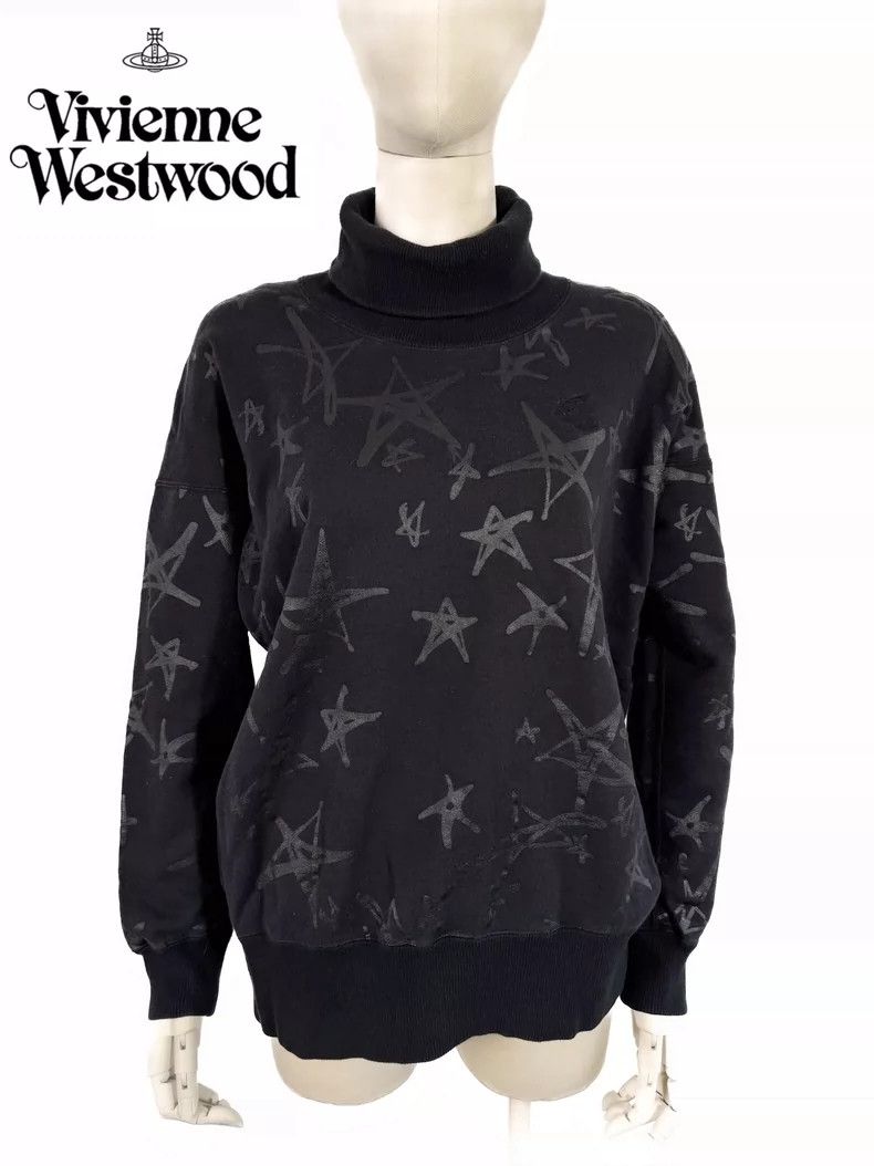 Other Vivienne Westwood Star hooded long sleeve hoodie Size M / US 6-8 / IT 42-44 - 1 Thumbnail