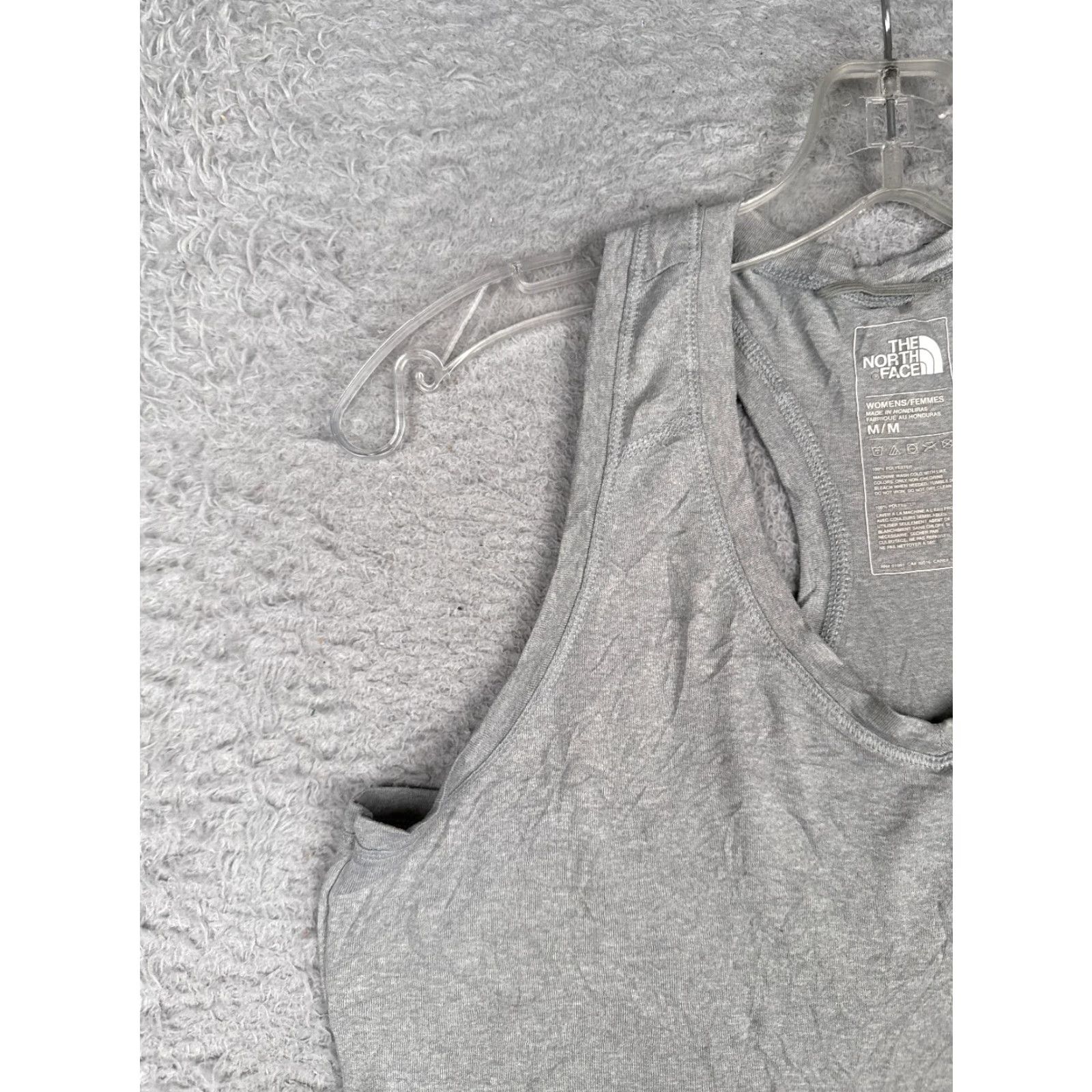 The North Face The North Face Shirt Women M Gray Tank Sleeveless Scoop Neck Polyester Gym Casual Regular Fit Sports Size M / US 6-8 / IT 42-44 - 3 Thumbnail