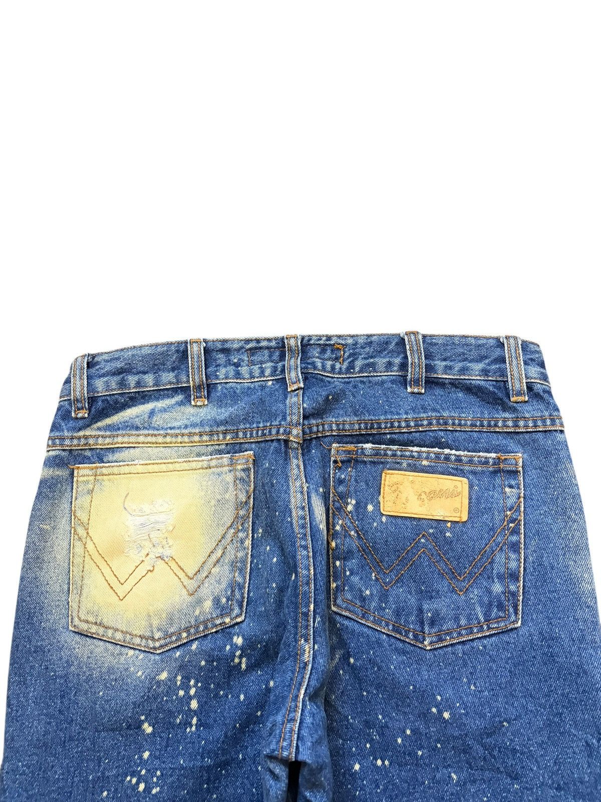 Dsquared2 Vintage Japanese Brand Rusty Mud Wash Distressed Jeans Size 28" / US 6 / IT 42 - 4 Thumbnail