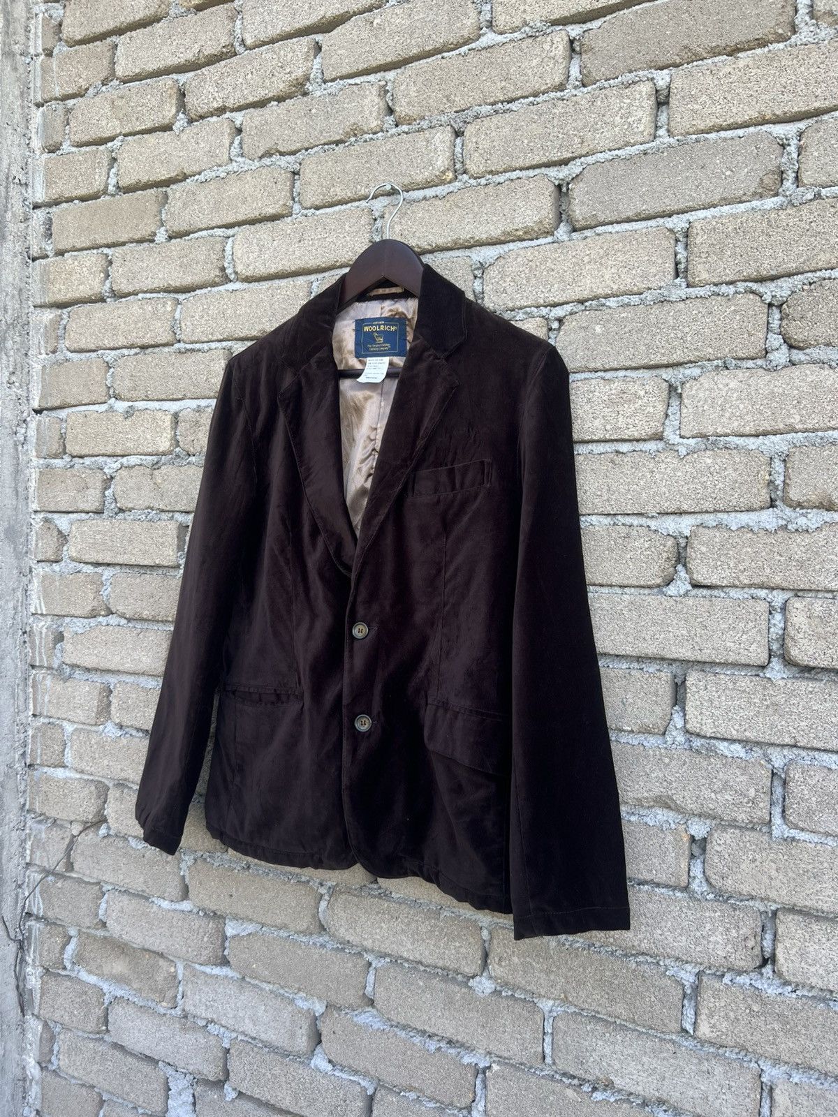 Woolrich Woolen Mills Woolrich Velvet Blazer/Coat Size Medium Colour Dark Brown Size US M / EU 48-50 / 2 - 4 Thumbnail