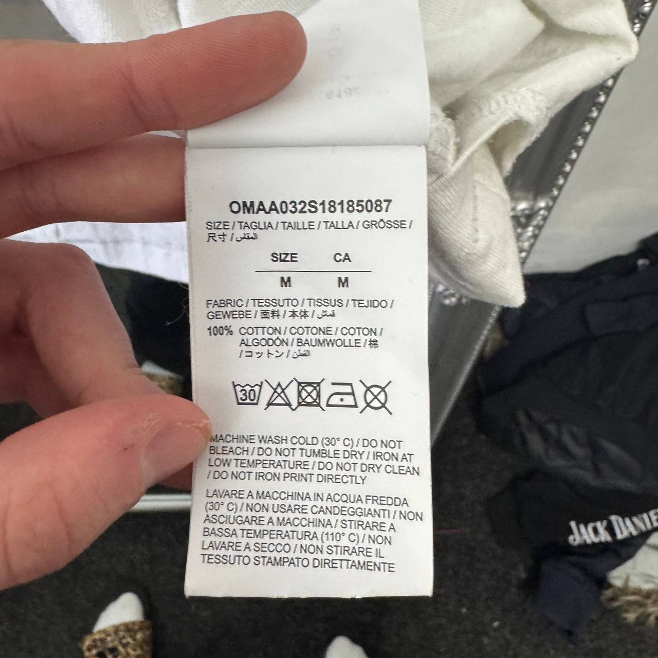 Off-White Off-White T-Shirt Temperature Map Spliced Big Logo Size US M / EU 48-50 / 2 - 9 Thumbnail