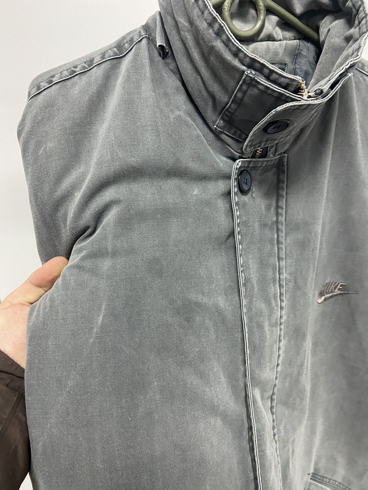 Nike × Vintage Nike Premier Jacket Vintage Warm 90s Embroidered Logo Size US XXL / EU 58 / 5 - 7 Thumbnail