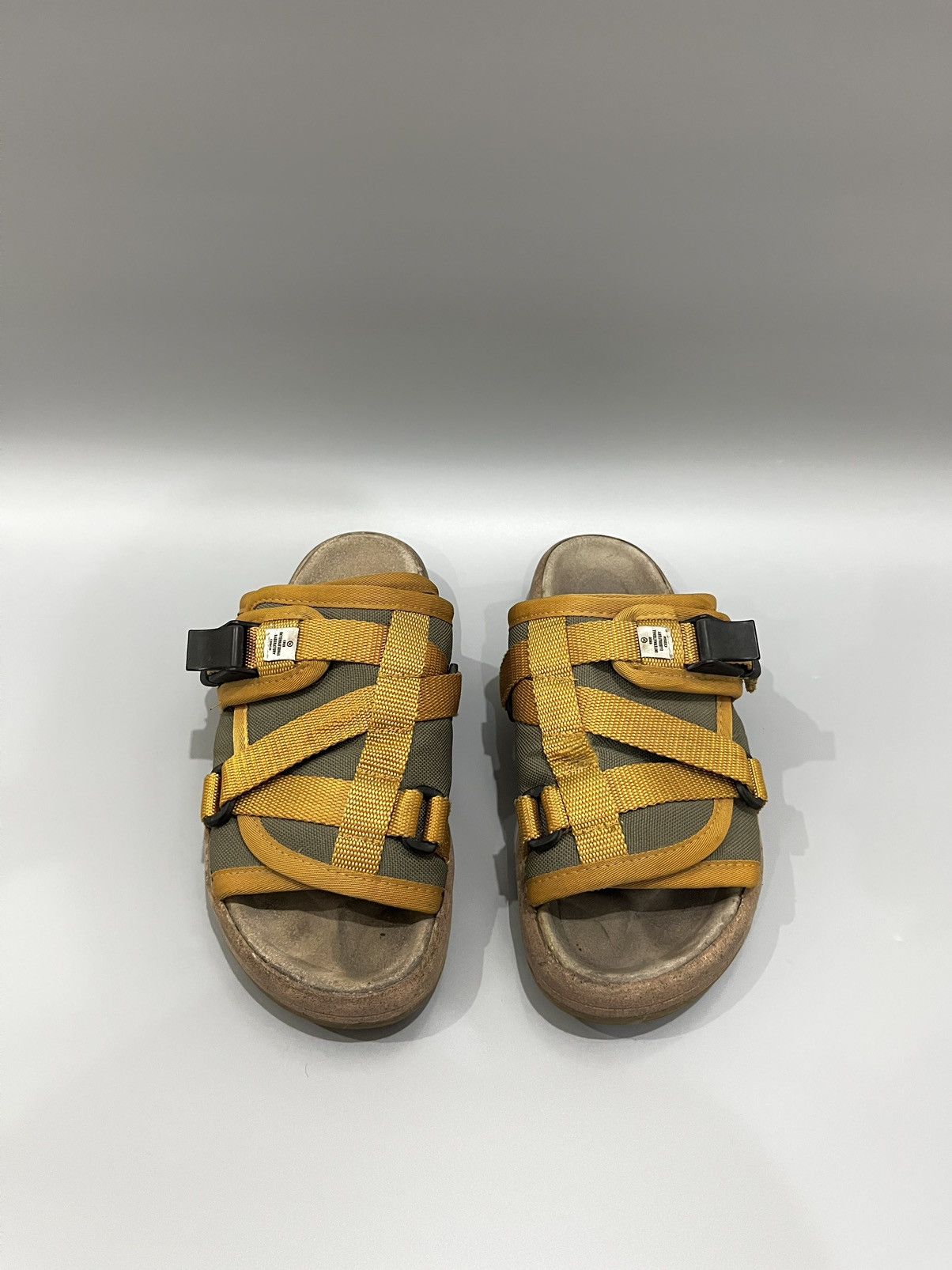 期間限定送料無料】 希少品 VISVIM ISLAND SLIPPER-FOLK LAKE 靴