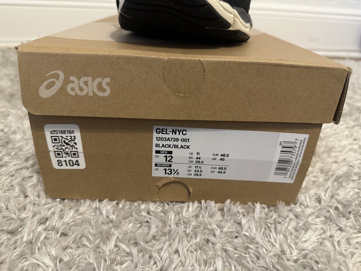 Asics Asic gel NYC Black Graphite Size US 12 / EU 45 - 4 Thumbnail