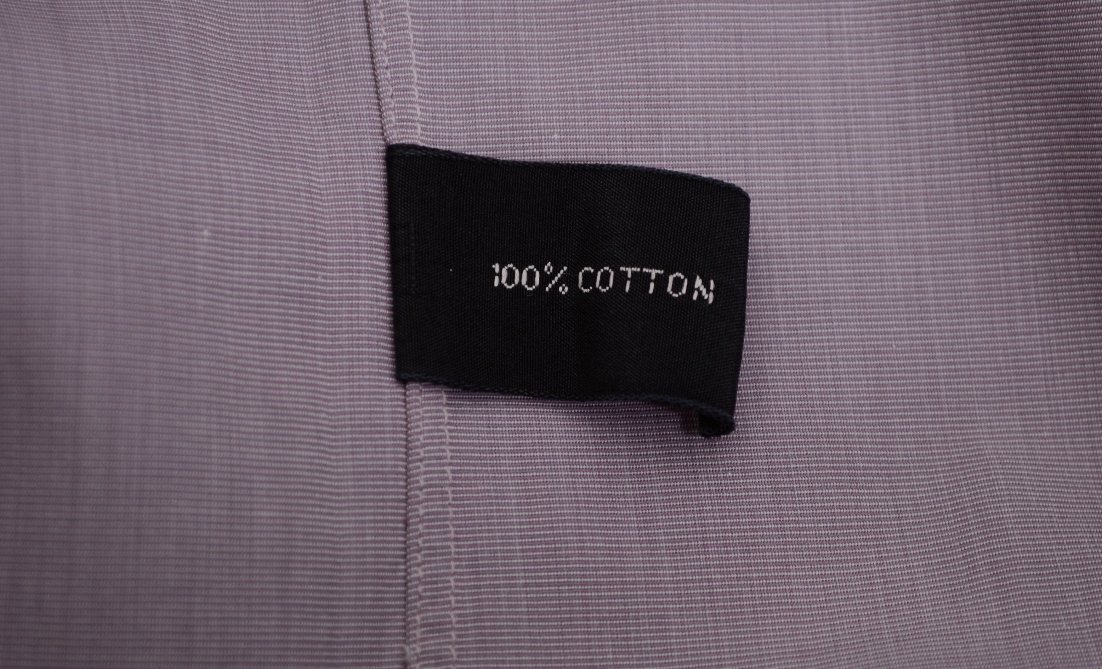 Tom Ford MTO Amazing Men's Tom Ford Shirt 48 Purple Cotton Italy Size US XXL / EU 58 / 5 - 10 Thumbnail