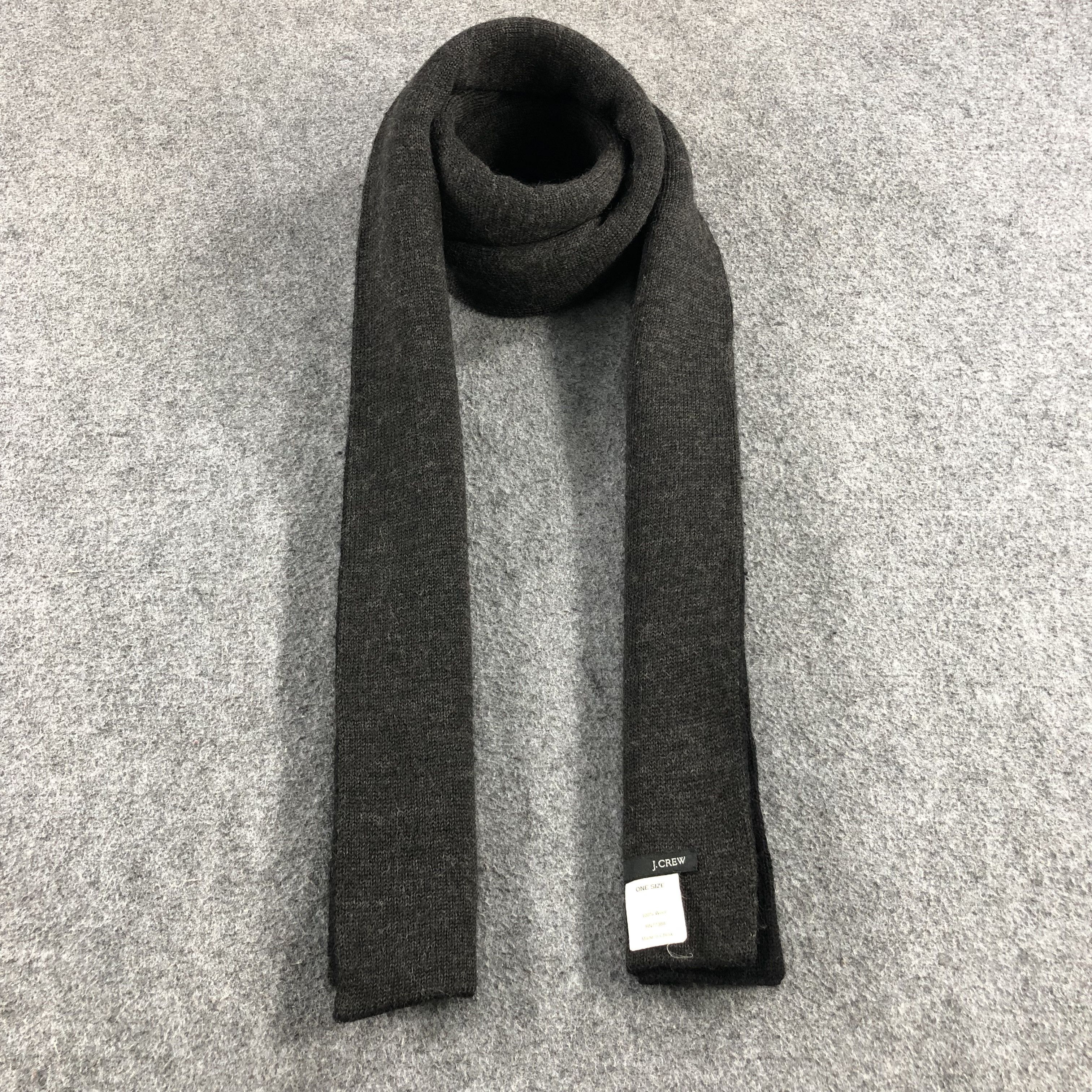 J.Crew J.Crew Wool Scarf Muffler V781 Size ONE SIZE - 1 Thumbnail