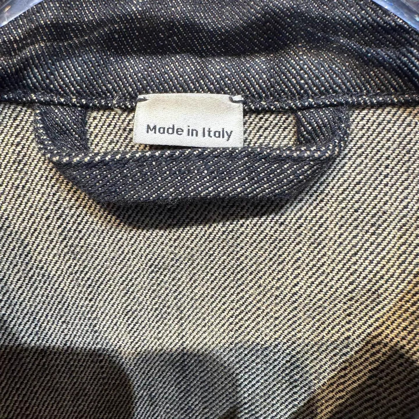 Gucci Gucci Dark Gray GG Monogram Denim Jacket 44 Size US S / EU 44-46 / 1 - 4 Thumbnail