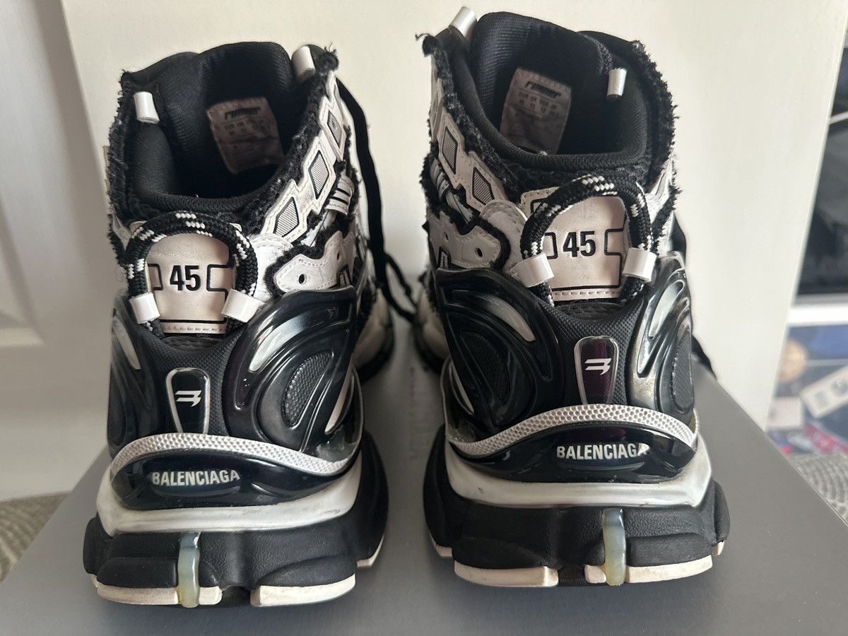 Balenciaga Balenciaga High Top Runner Sneakers Size US 12 / EU 45 - 6 Thumbnail