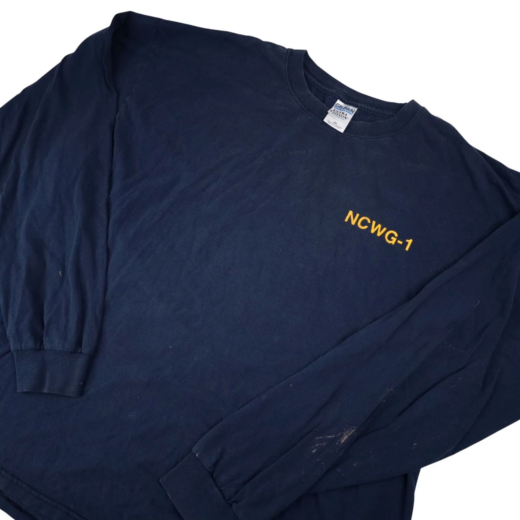 Vintage VINTAGE Military NCWG-1 Naval Coastal Warfare Group Mens XXL Graphic Long Sleeve T Shirt Size US XXL / EU 58 / 5 - 3 Thumbnail