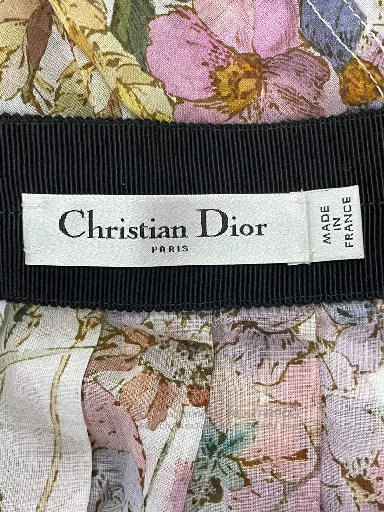 Dior Dior Colourful printed skirt Size 27" / US 4 / IT 40 - 4 Thumbnail