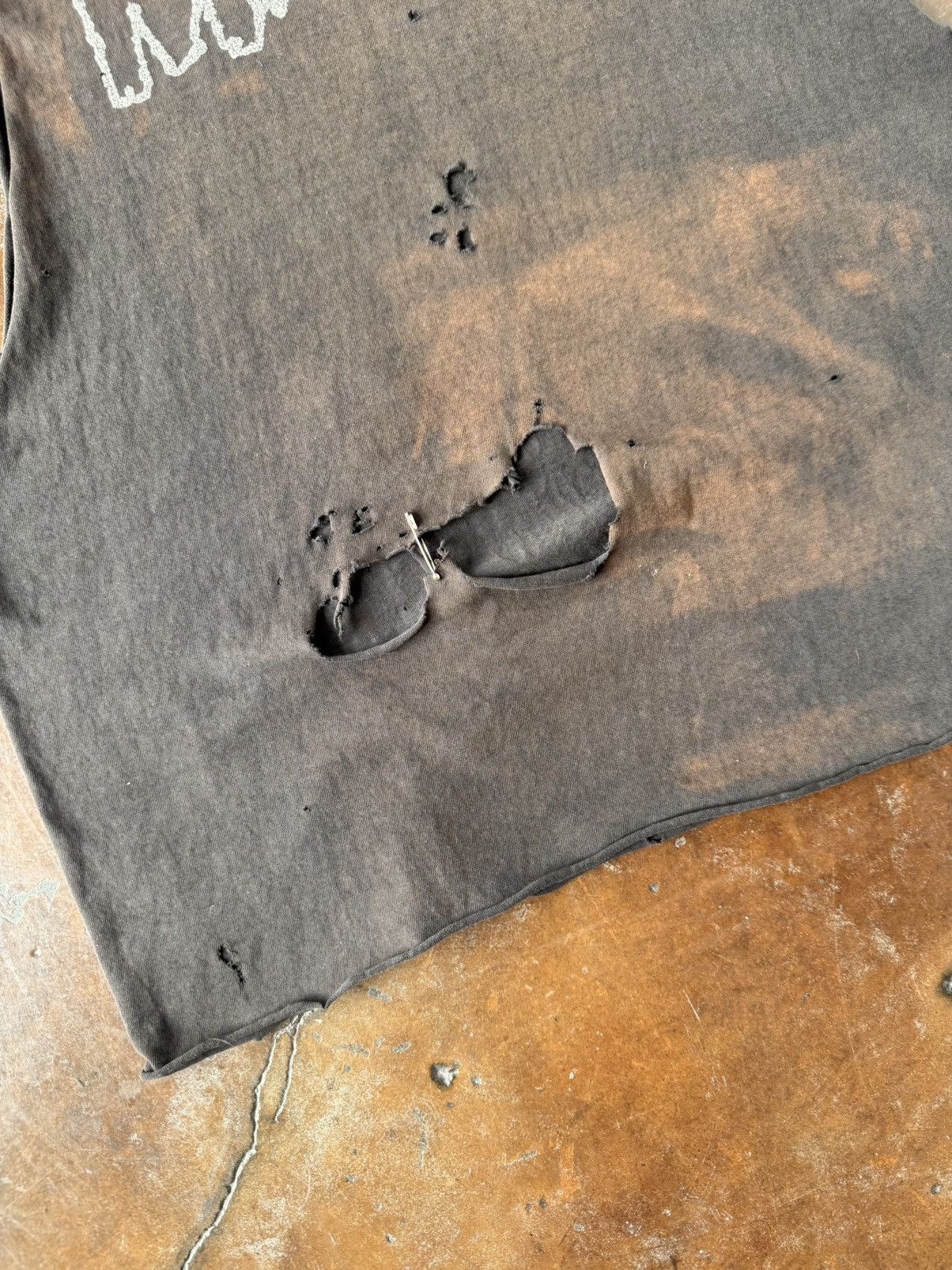 Vintage vintage 90s faded/distressed misfits grunge cut-off shirt Size US XL / EU 56 / 4 - 6 Thumbnail