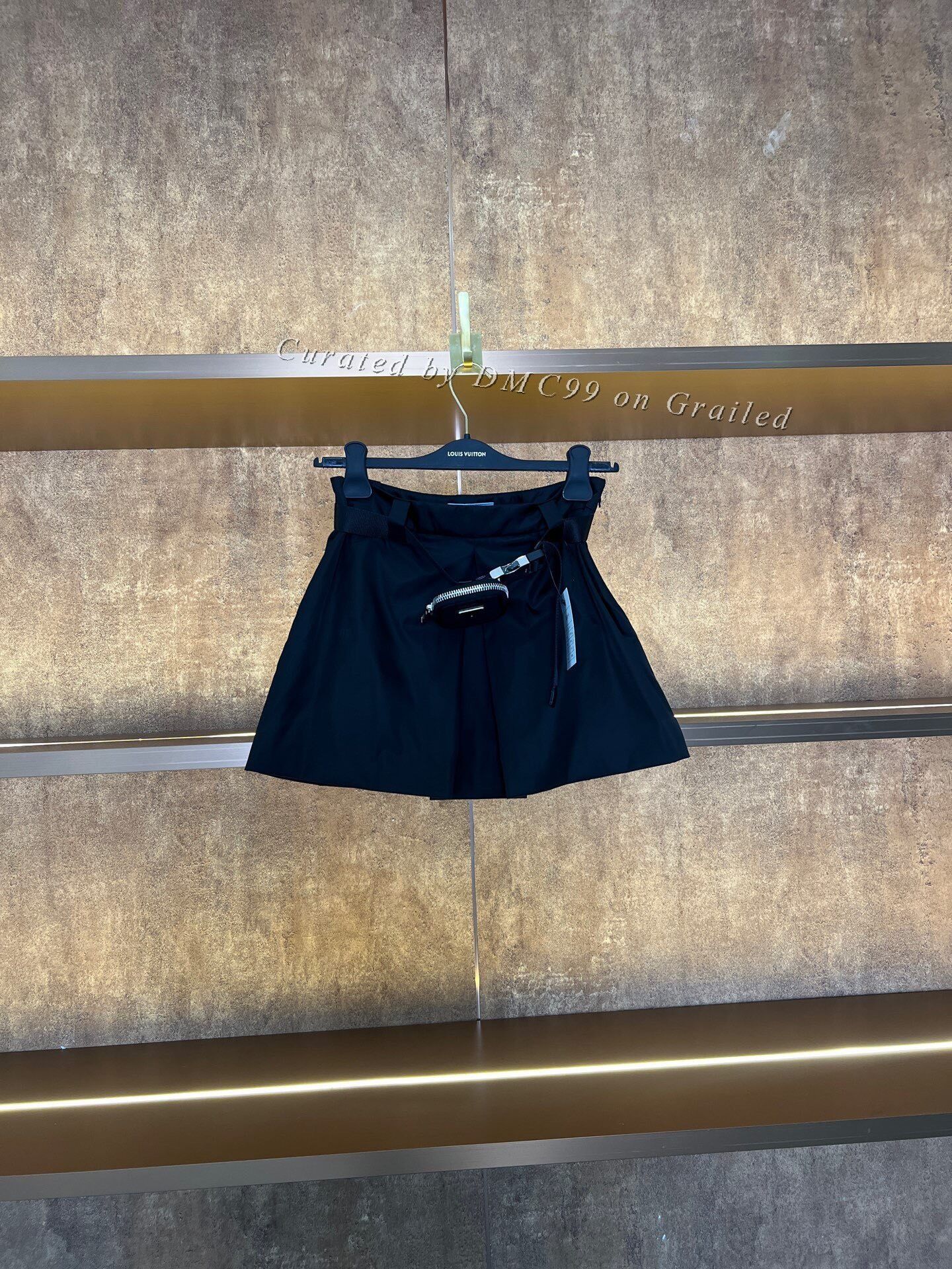 Prada Prada Nylon Waist Bag Skirt Size 38" / US 16 / IT 52 - 1 Thumbnail