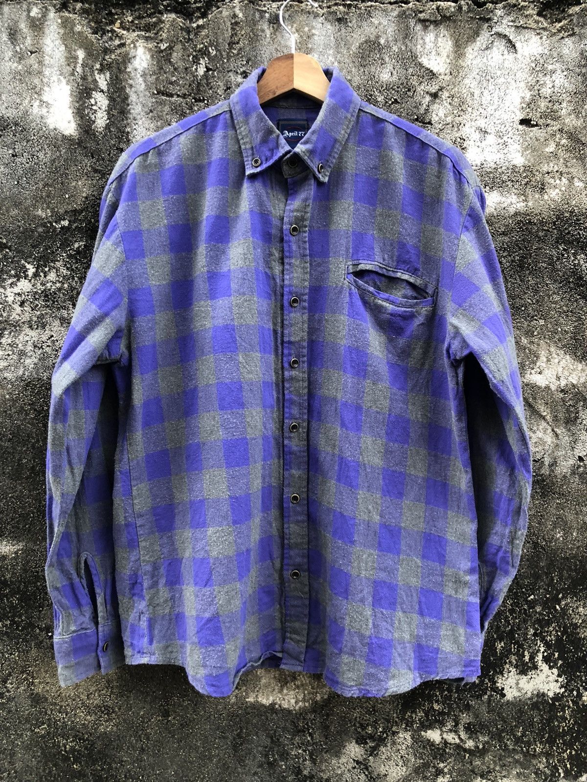 April 77 April 77 Joey Ramones Checkered Button Shirts Size US M / EU 48-50 / 2 - 1 Thumbnail