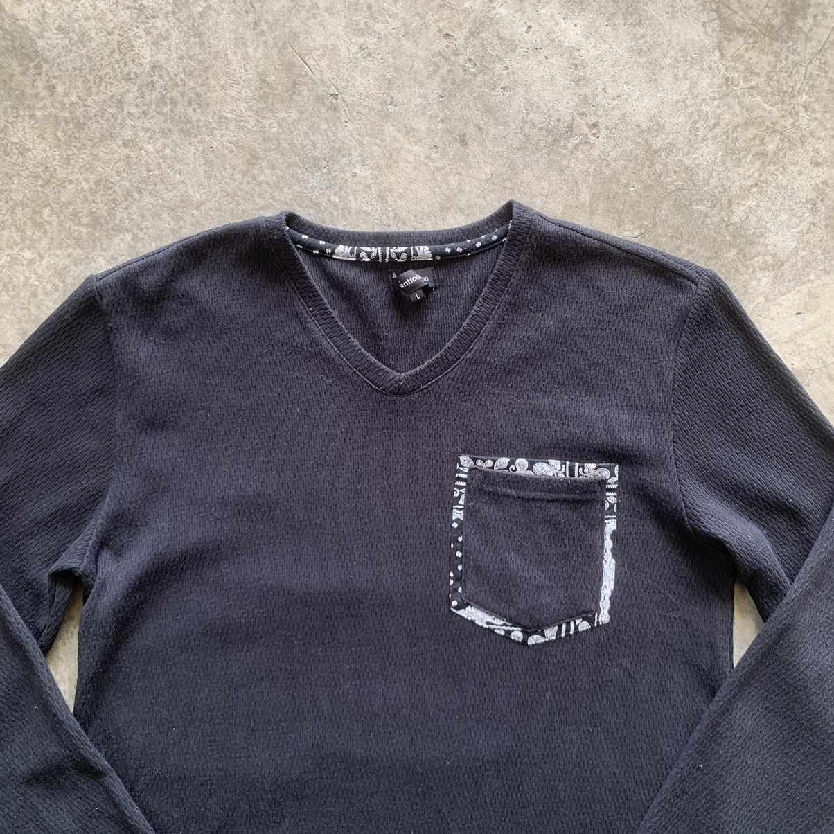 semanticdesign Semanticdesign v collar parsley pocket tee Size US L / EU 52-54 / 3 - 3 Thumbnail