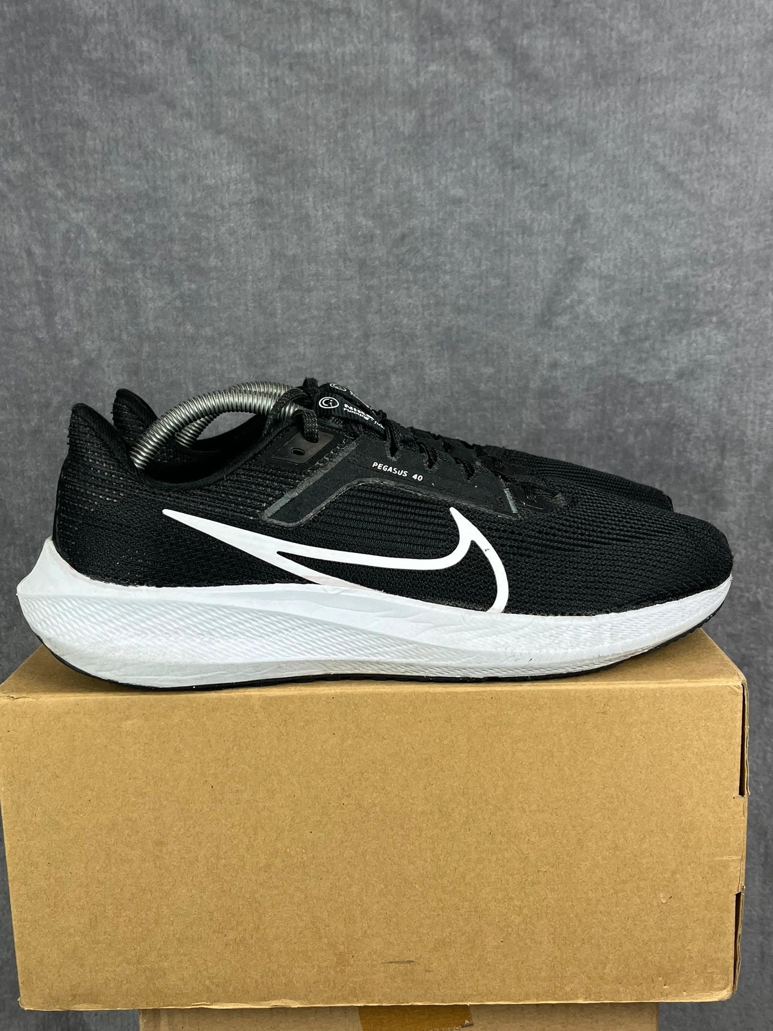 Nike Nike Pegasus 40 black running sneakers Size US 11 / EU 44 - 5 Thumbnail