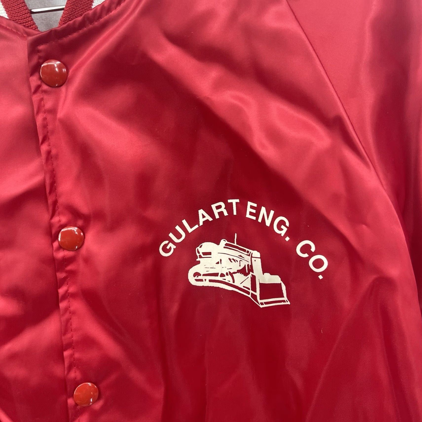 Vintage VINTAGE Hartwell Jacket Mens XL Bomber 80s Red Satin Nylon Sn Size US XL / EU 56 / 4 - 6 Thumbnail