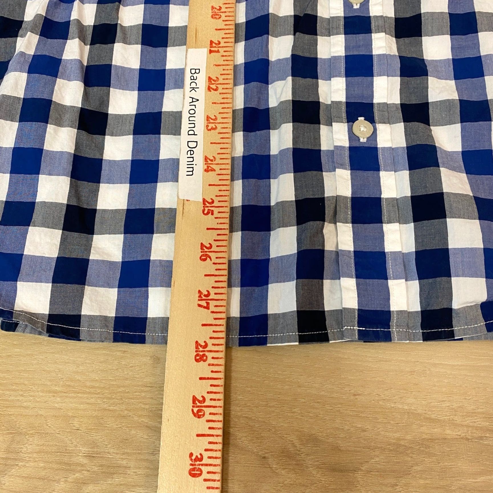 Brooks Brothers Brooks Brothers Shirt mens Medium Button Down Shirt Gingham Check Blue Fleece Adult Medium Sleeve Long Button-Up Casual Mens Shirt Womens? Size US M / EU 48-50 / 2 - 6 Thumbnail