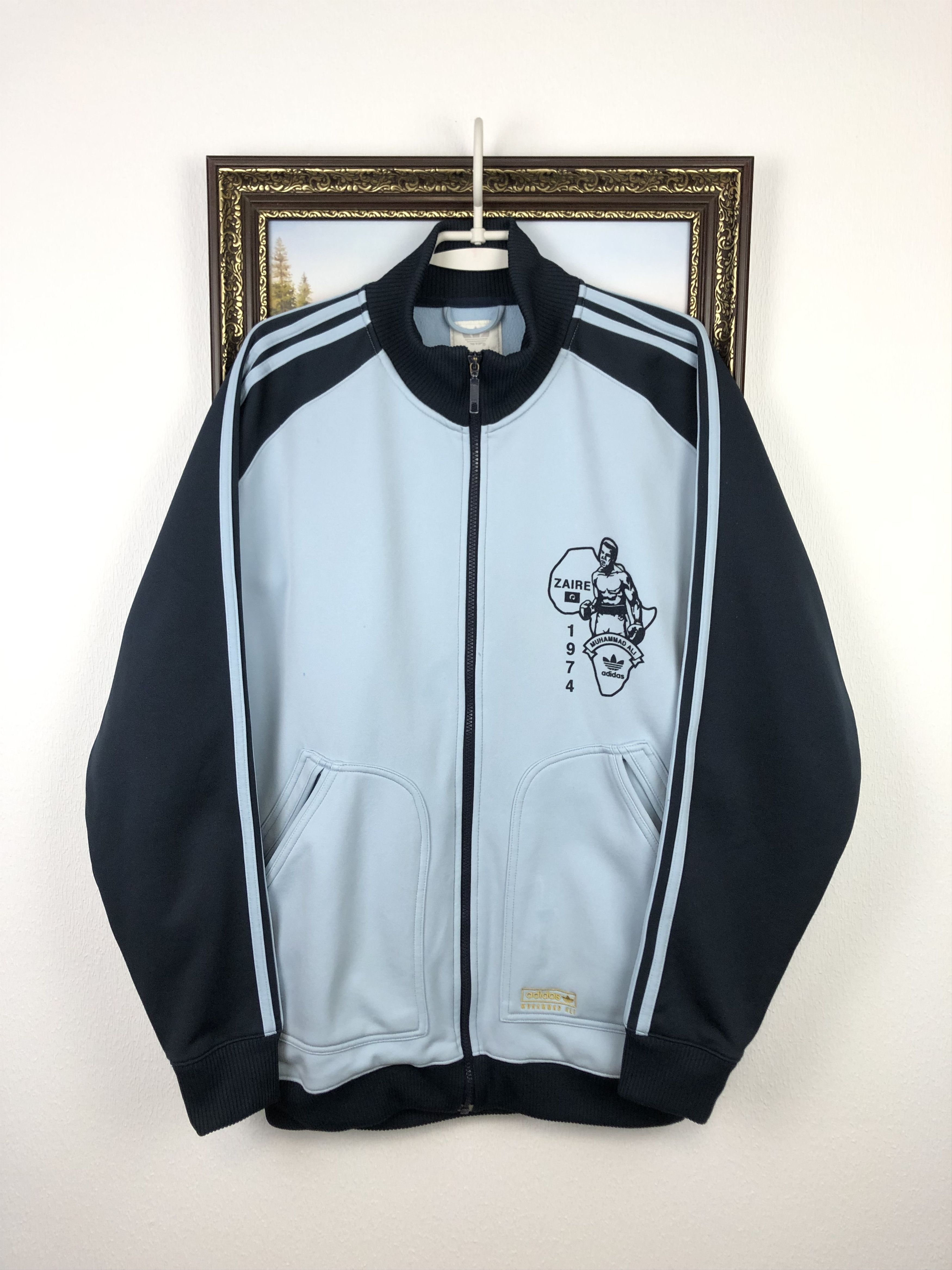 Adidas Muhammad Ali track top Mサイズ Adidas Muhammad Ali Collaboration Track Jacket Jersey Size M | eBay