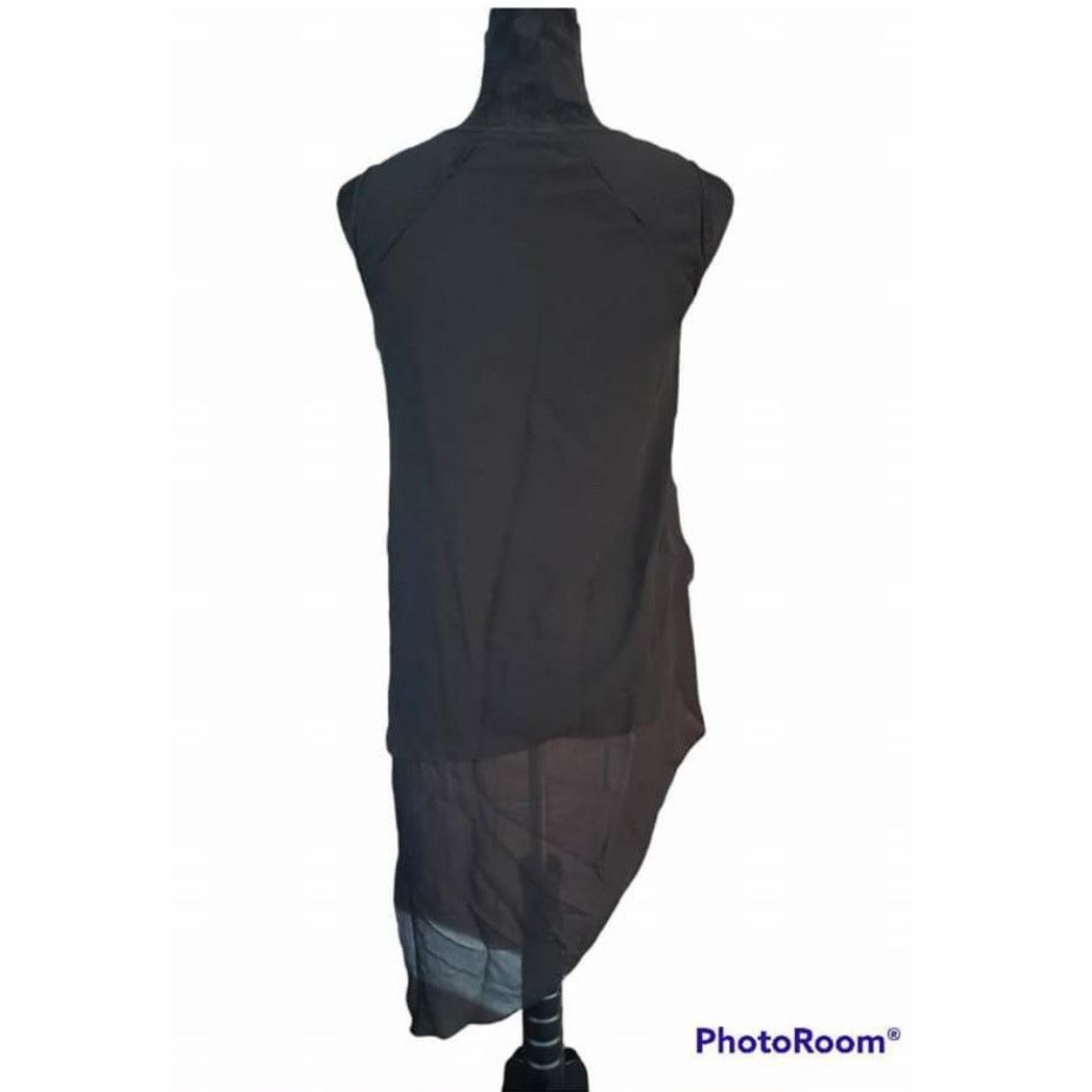 Bcbgmaxazria BCBGMAXAZRIA Asymmetrical Hi-Lo Flowy Sleeveless size XS Size XS / US 0-2 / IT 36-38 - 3 Thumbnail