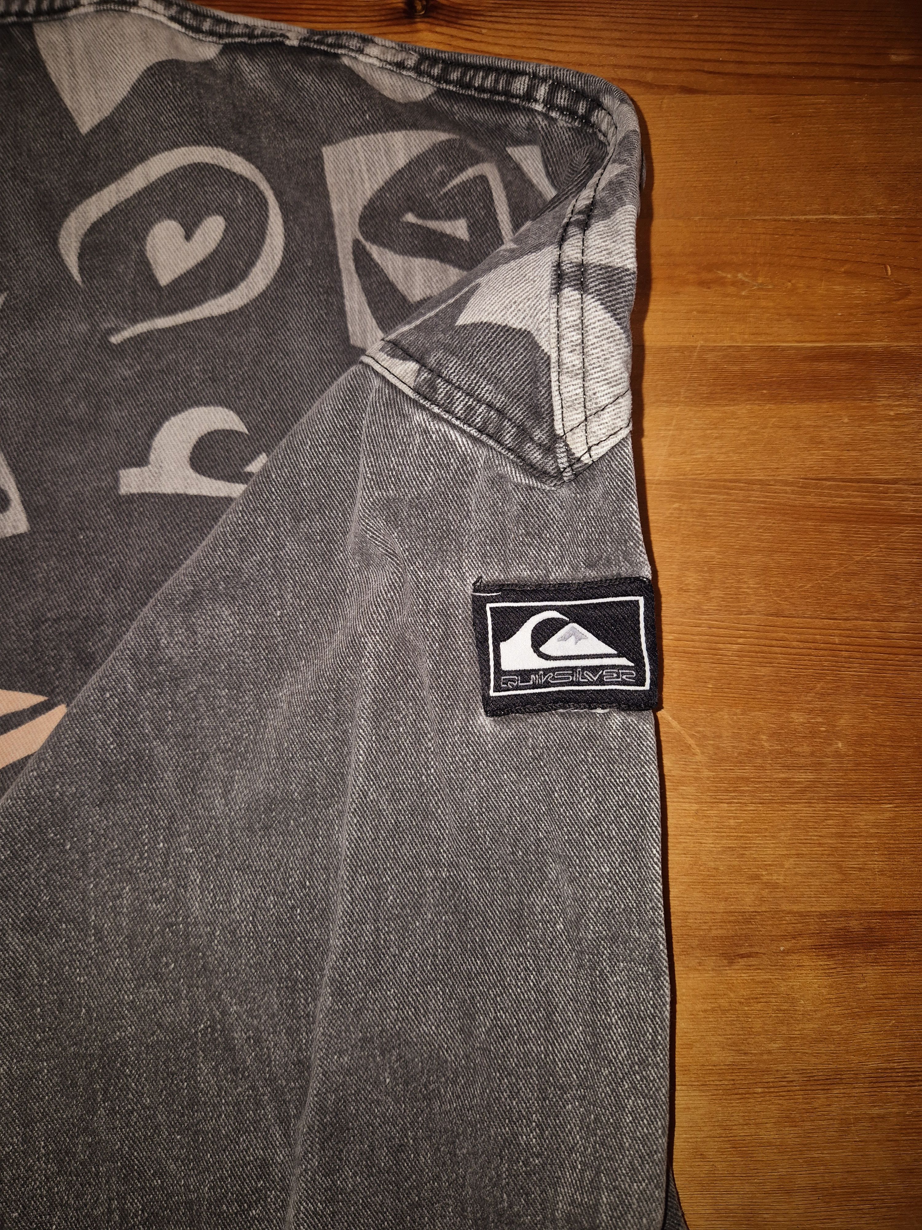 Quiksilver Quiksilver Used and Abused Rare 1988 Denium Jacket Size XL Size US XL / EU 56 / 4 - 7 Thumbnail