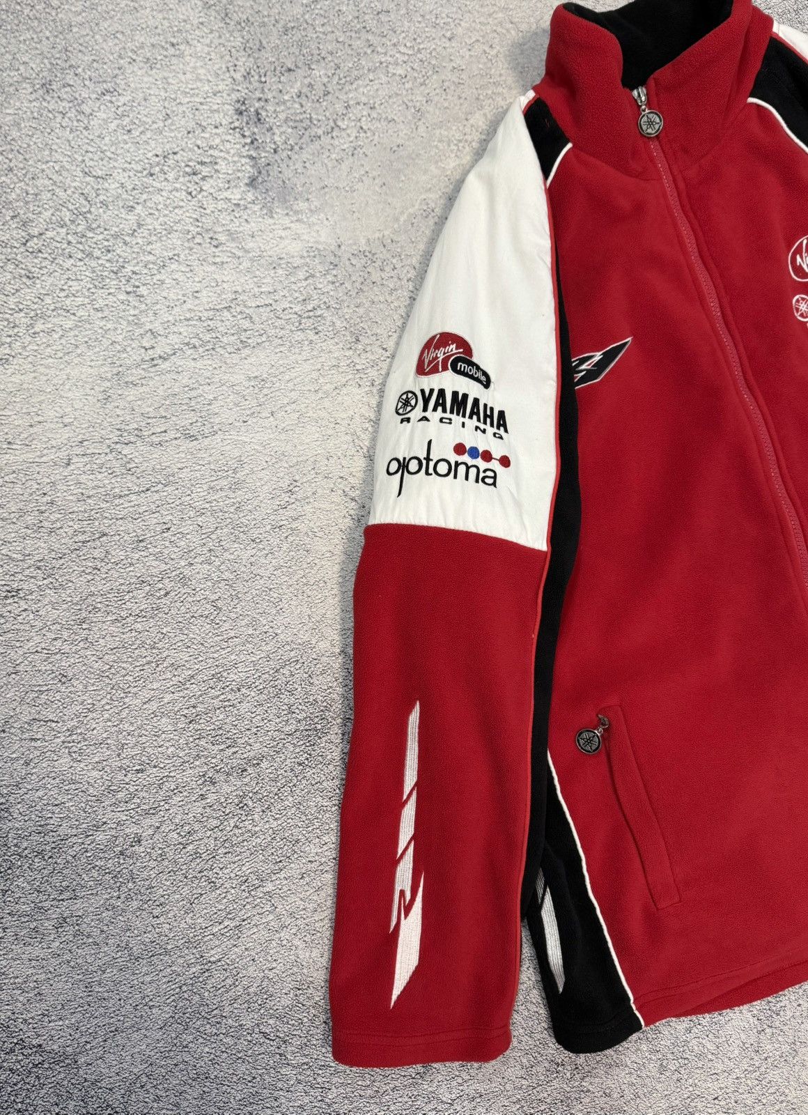 Yamaha Yamaha Racing R1 Fleece Jacket Vintage Virgin Mobile Men L Size US L / EU 52-54 / 3 - 8 Thumbnail
