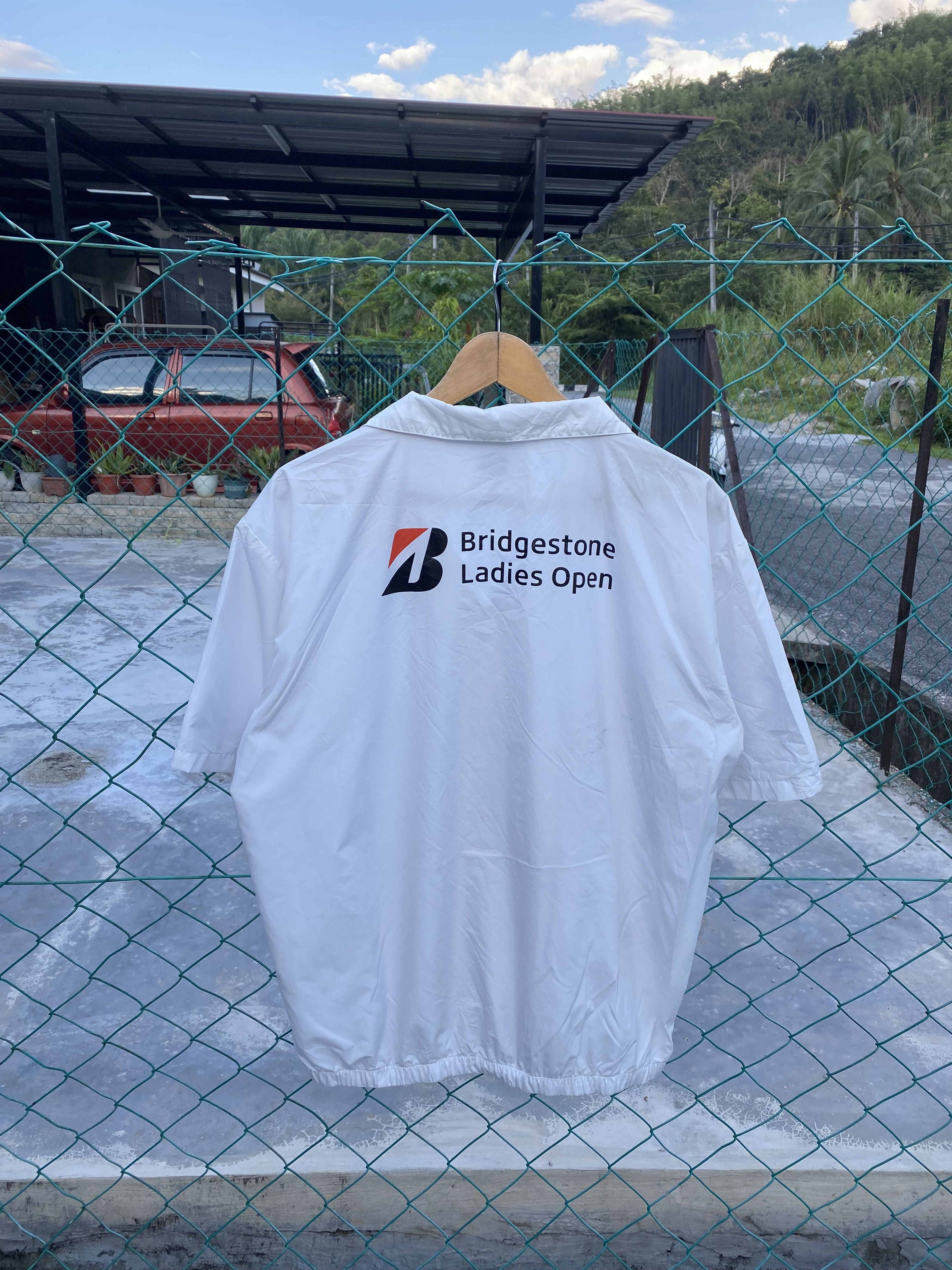 Sports Specialties × Uniform Wares Bridgestone ladies open nylon liight jacket Size US L / EU 52-54 / 3 - 2 Thumbnail