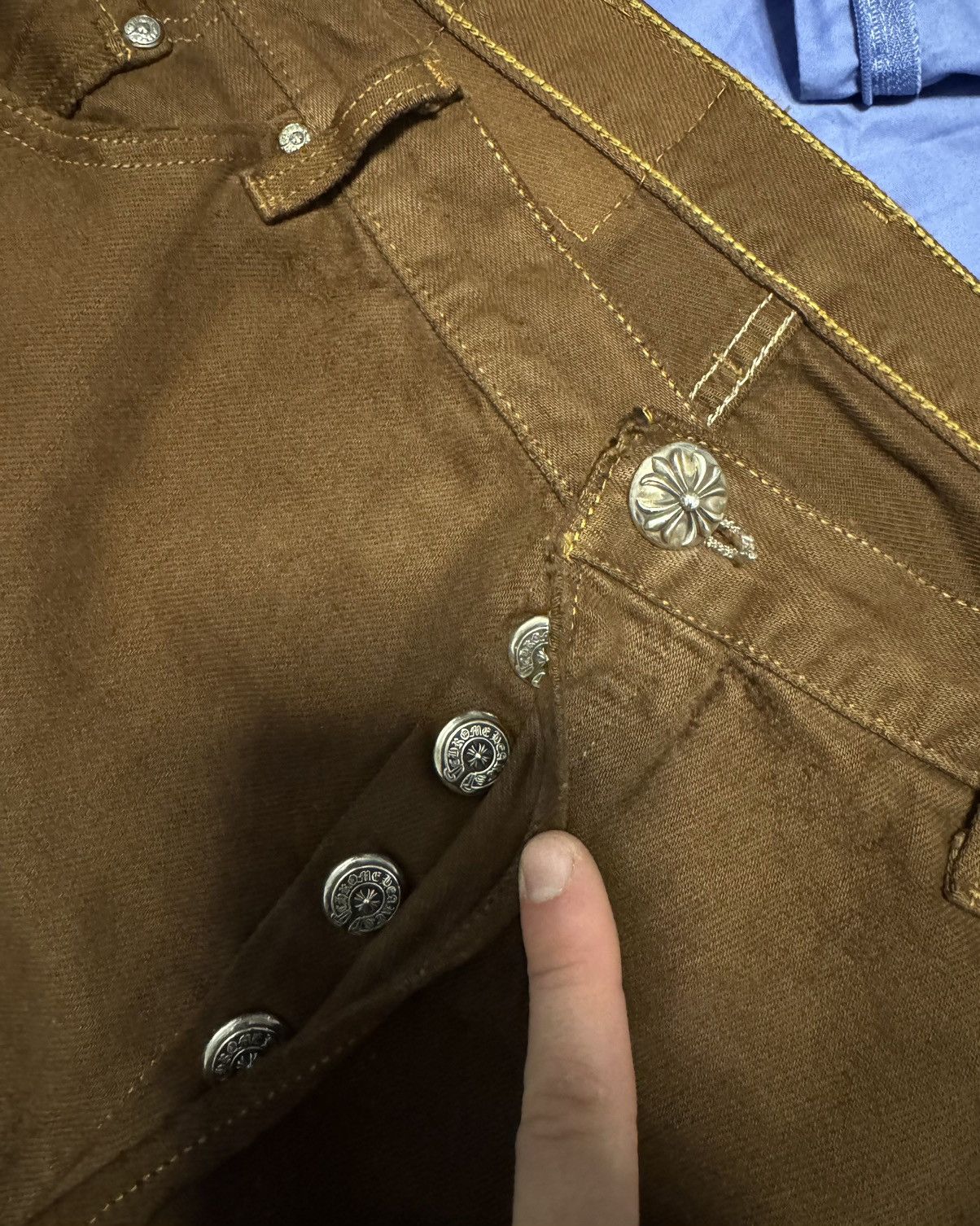 Chrome Hearts × Levi's Cross Patch NY jeans Chrome Hearts Size US 38 / EU 54 - 6 Thumbnail