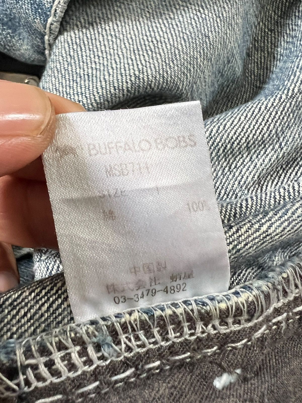BUFFALO BOBS Buffalo Bobs Claw Mark Flare Denim Size US 32 / EU 48 - 13 Thumbnail