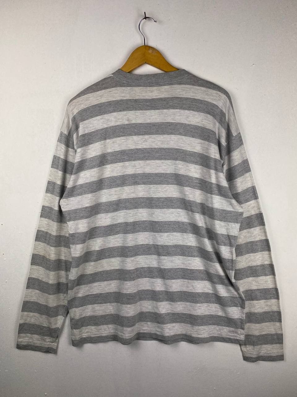 Stussy vintage stussy longsleeves striped tee nice design Size US L / EU 52-54 / 3 - 8 Thumbnail